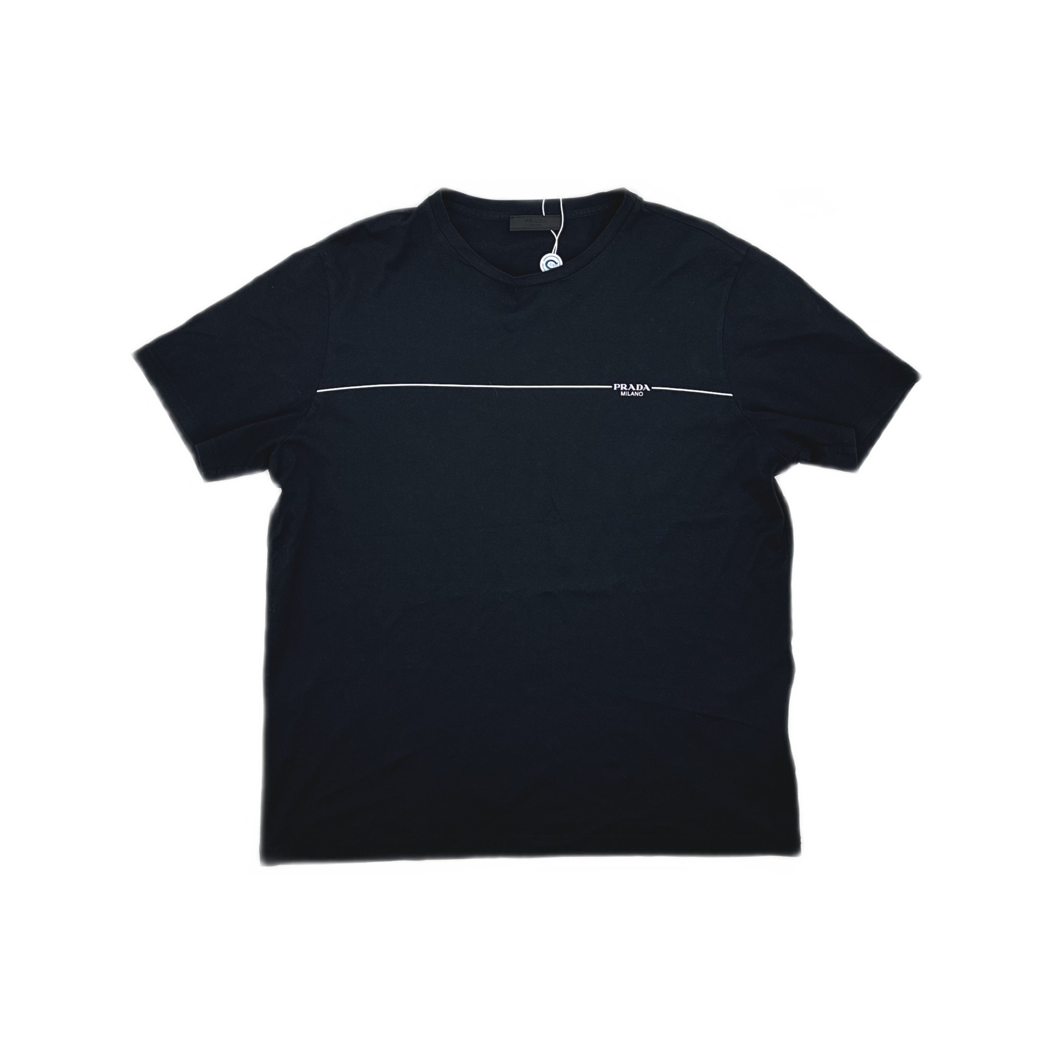 Prada Prada Logo Print Short Sleeve T-Shirt Size L Size US L / EU 52-54 / 3 - 1 Thumbnail