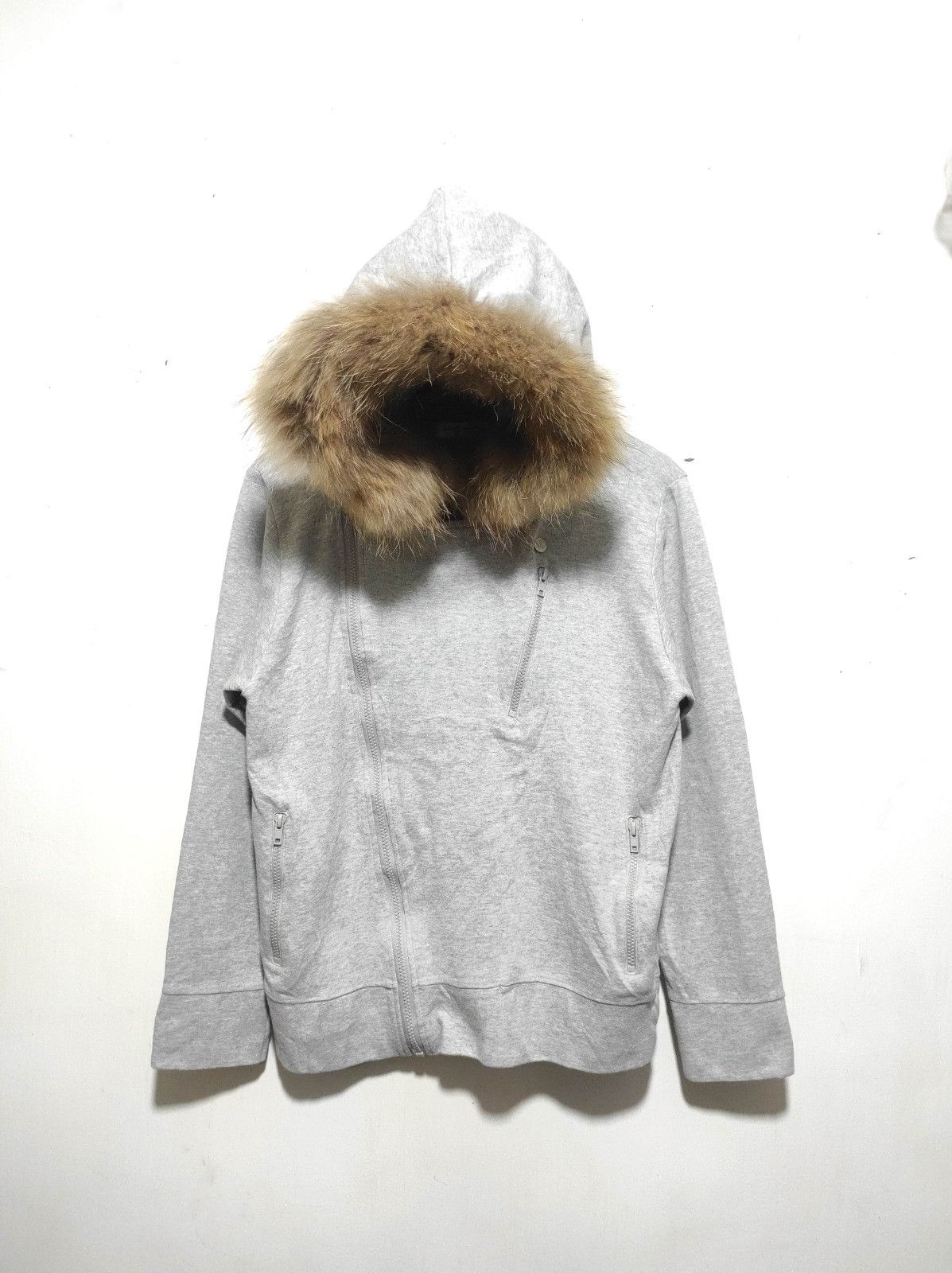Japanese Brand Liberty Emotion Asymetrycal zip fur hoodie ifsix LGB style Size US S / EU 44-46 / 1 - 2 Thumbnail