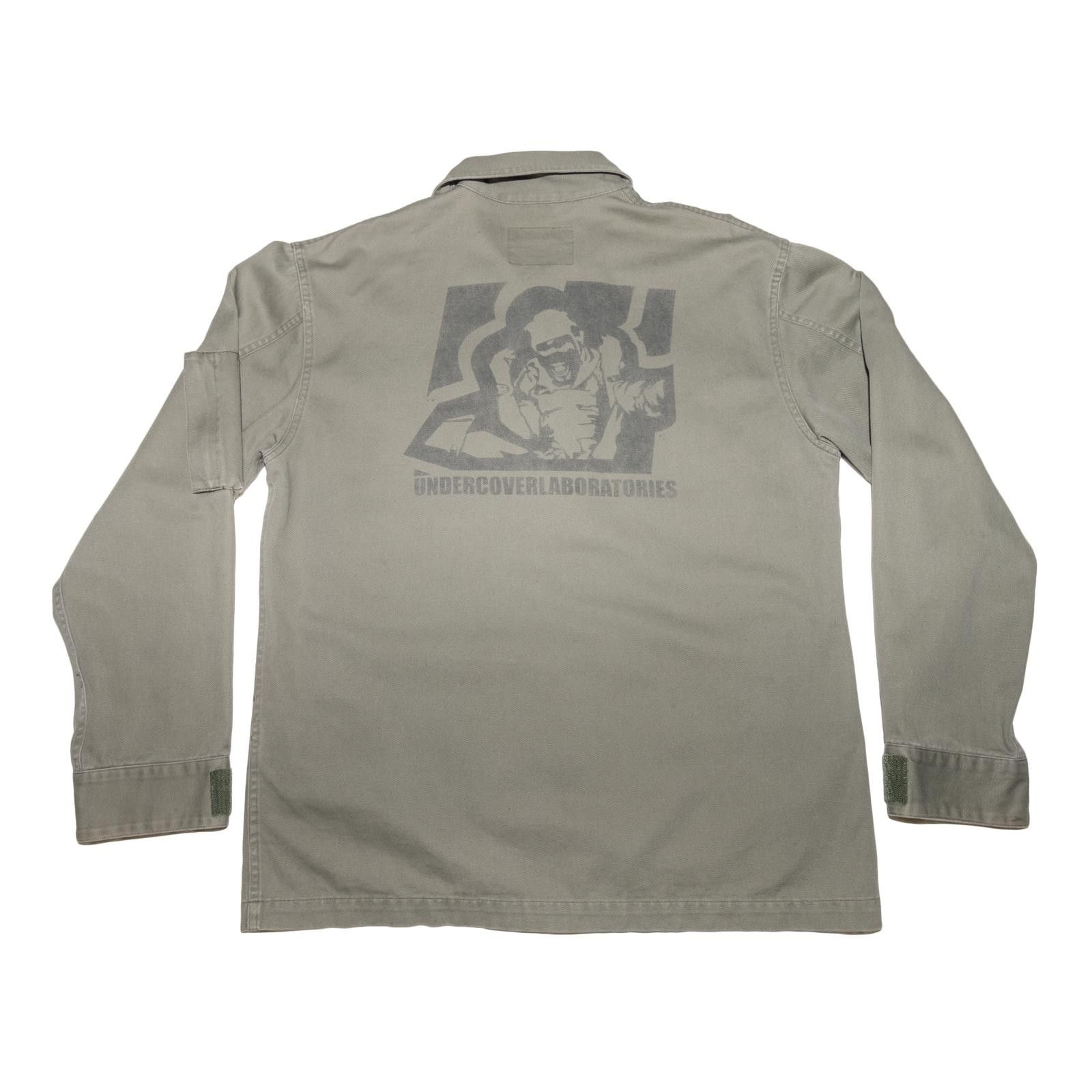 Undercover Undercover SS 2002 Khaki Work Jacket - Illusions of Haze Size US L / EU 52-54 / 3 - 2 Thumbnail