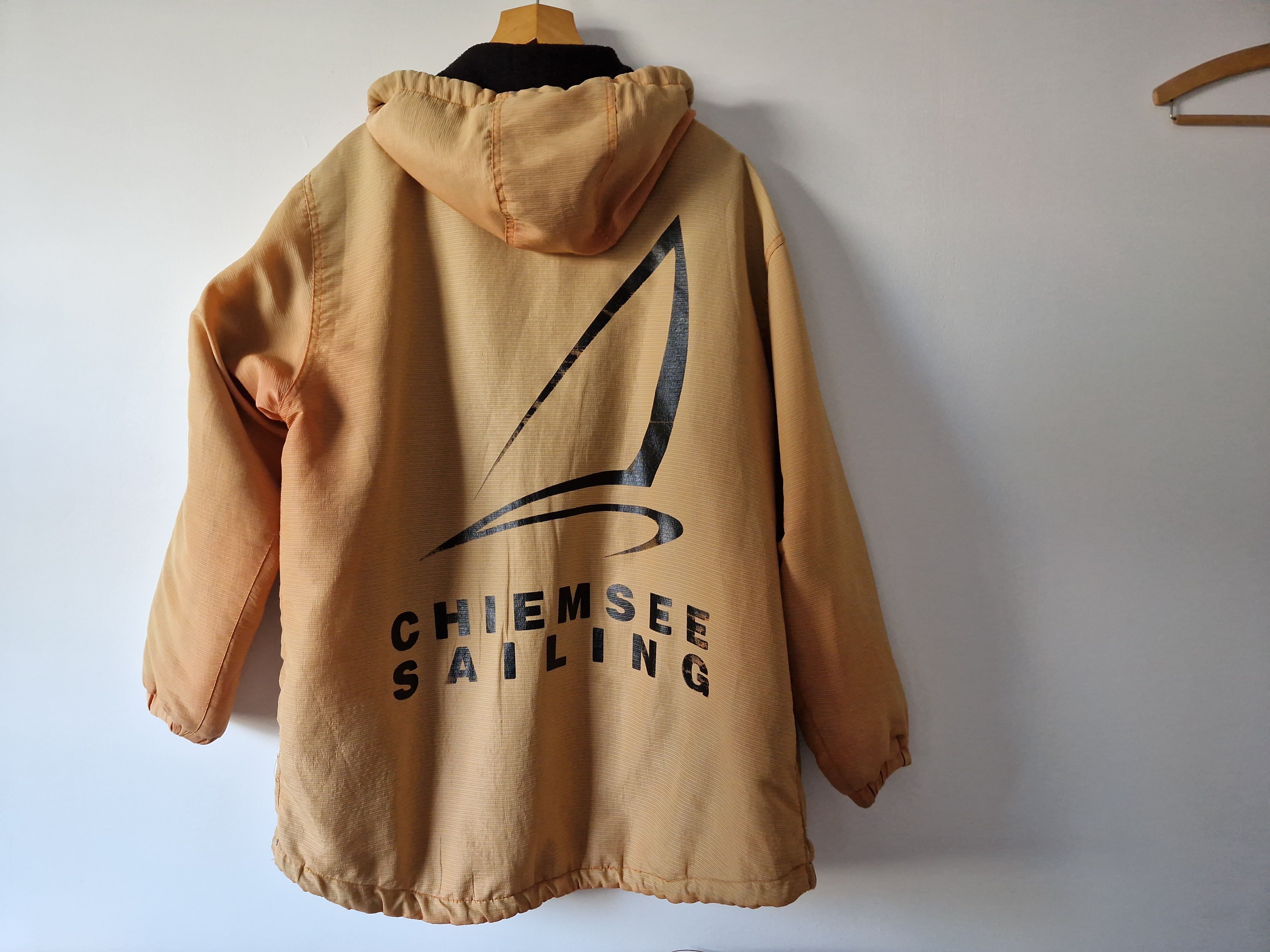Vintage Chimsee yellow vintage coat jacket Size US XL / EU 56 / 4 - 5 Thumbnail