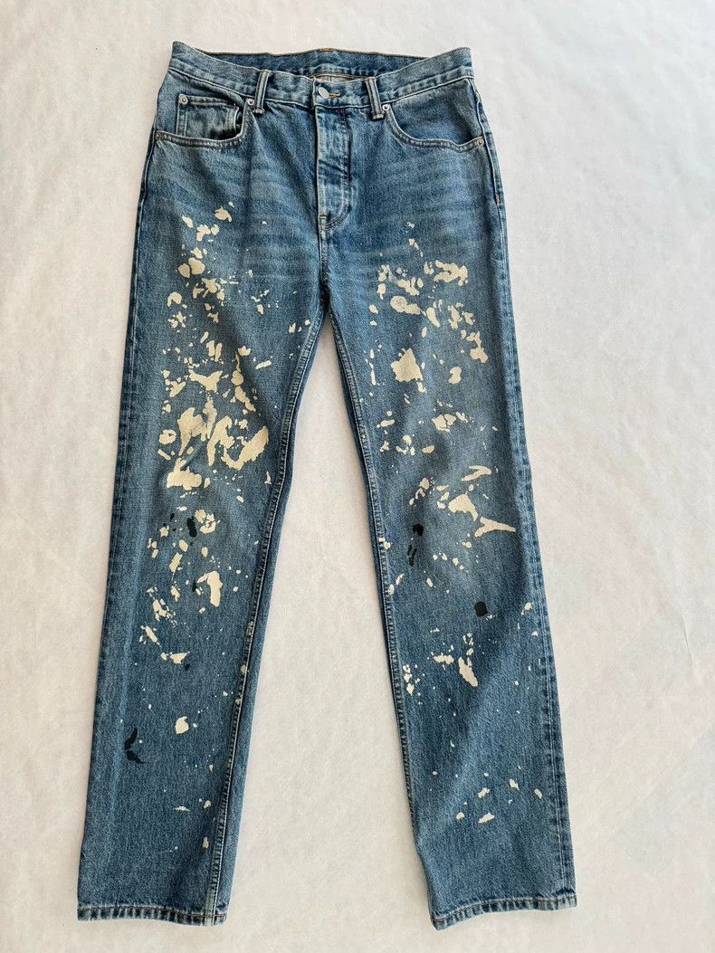 HELMUT LANG Pom-pom jeans