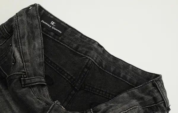 Japanese Brand Hikaru x Reia Trendy washed distressed straight loose jeans Size US 32 / EU 48 - 5 Thumbnail
