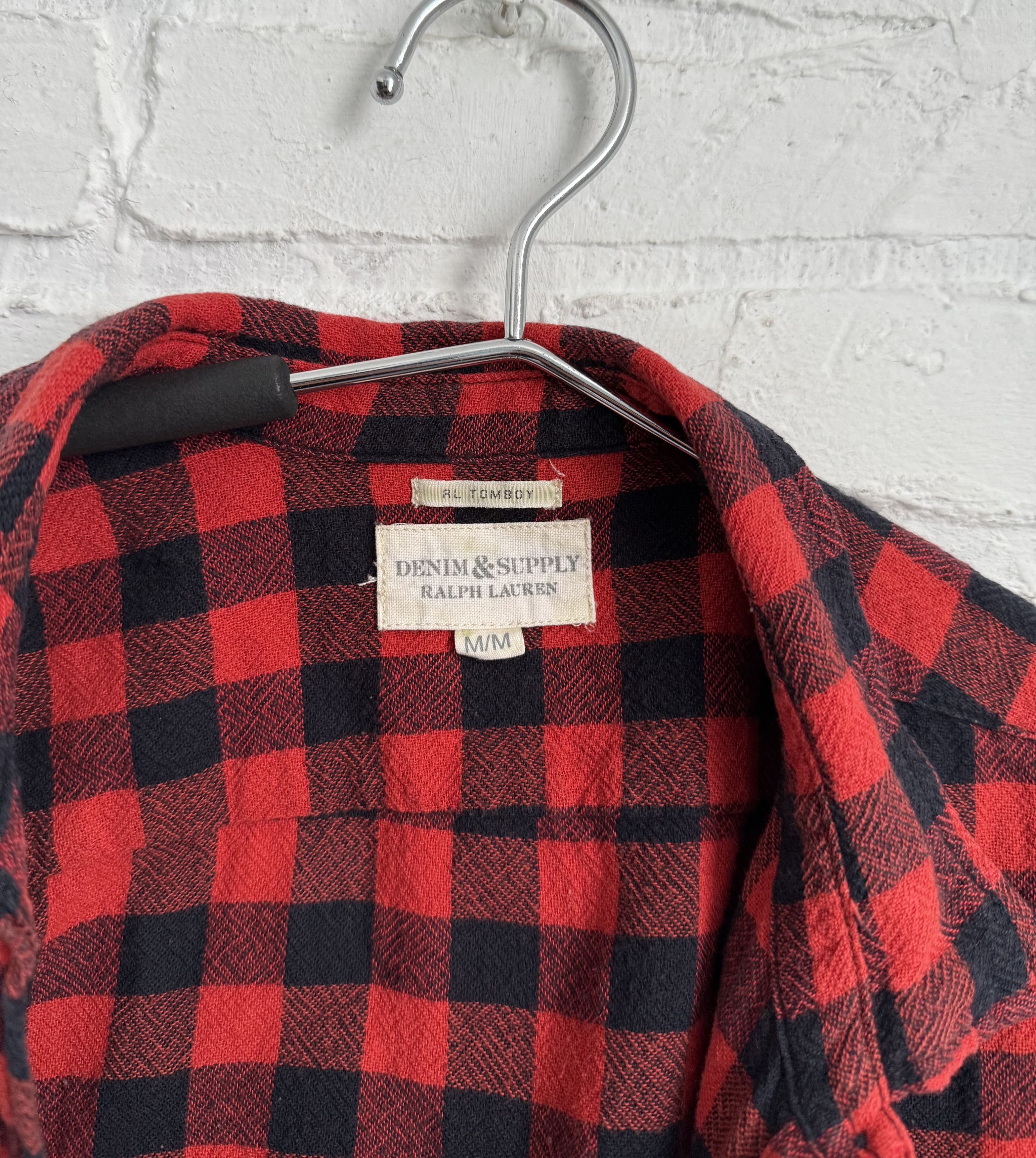 Denim & Supply Ralph Lauren Denim & Supply Ralph Lauren RL Tomboy flannel shirt Size M / US 6-8 / IT 42-44 - 2 Thumbnail