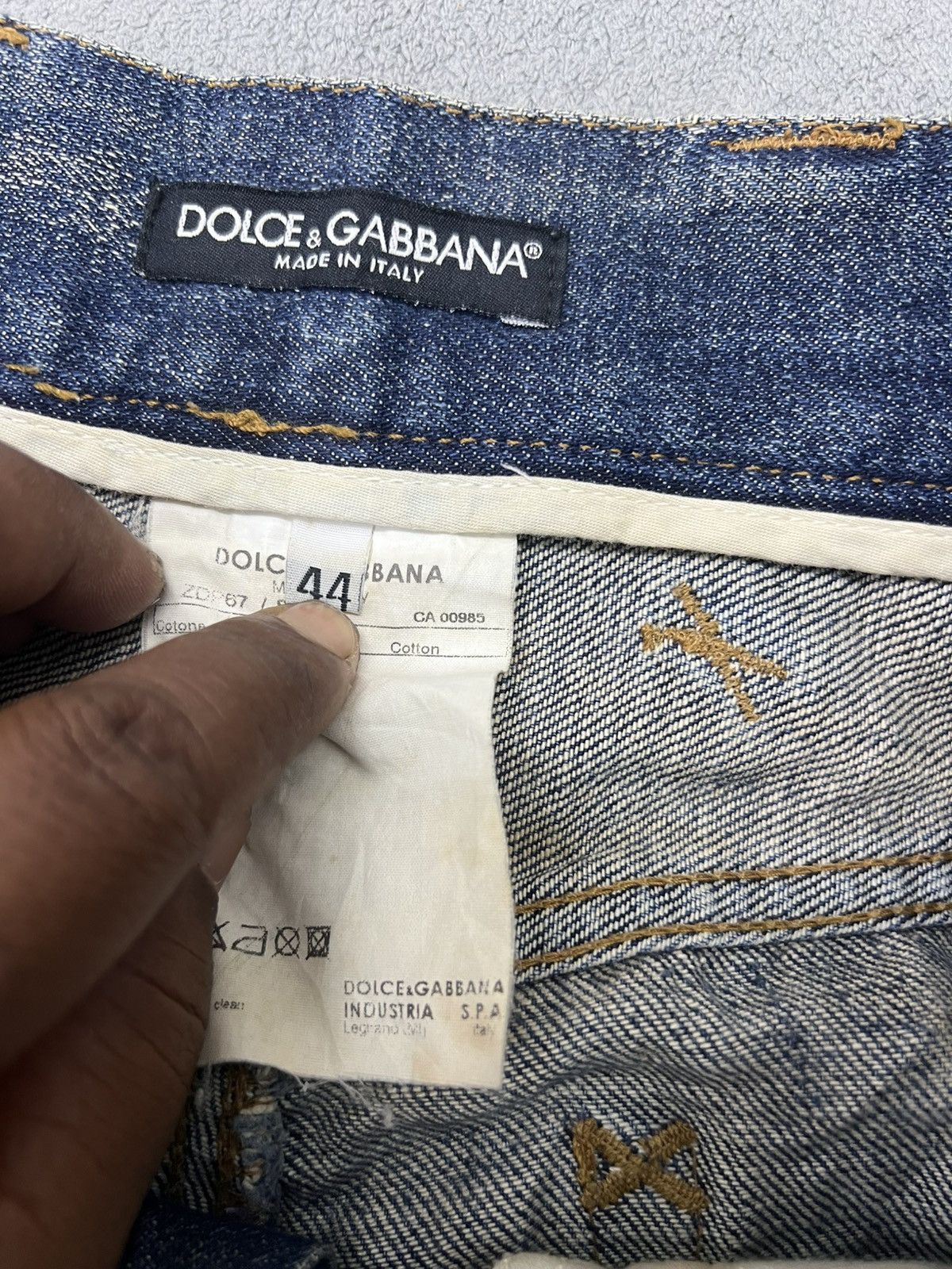 Dolce & Gabbana STEALS🔥🔥🔥DOLCE GABBANA BOOT CUT DISTRESS DENIM Size US 31 - 14 Thumbnail