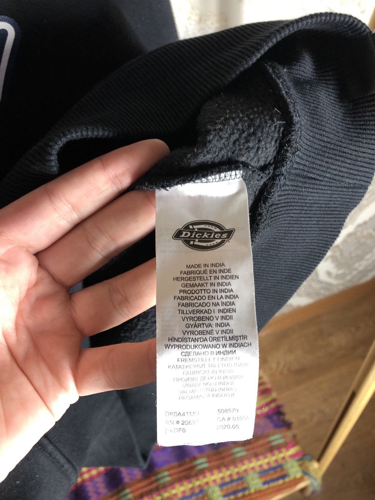 Dickies × Vintage VERY RARE DICKIES HOODIE DESIGNER BIG LOGO JAPAN STYLE SK8 Size US S / EU 44-46 / 1 - 4 Thumbnail