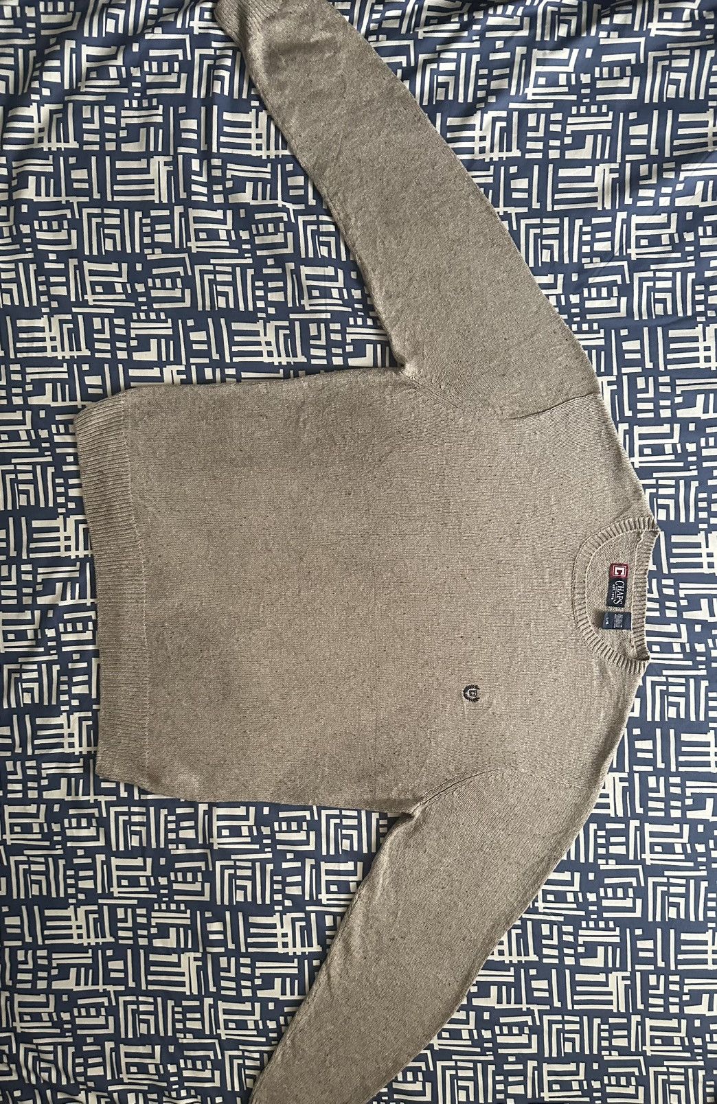 Chaps Ralph Lauren × Vintage Vintage CHAPS RALPH LAUREN Heavy Knit Jumper Crew Neck 90s Size US L / EU 52-54 / 3 - 2 Thumbnail