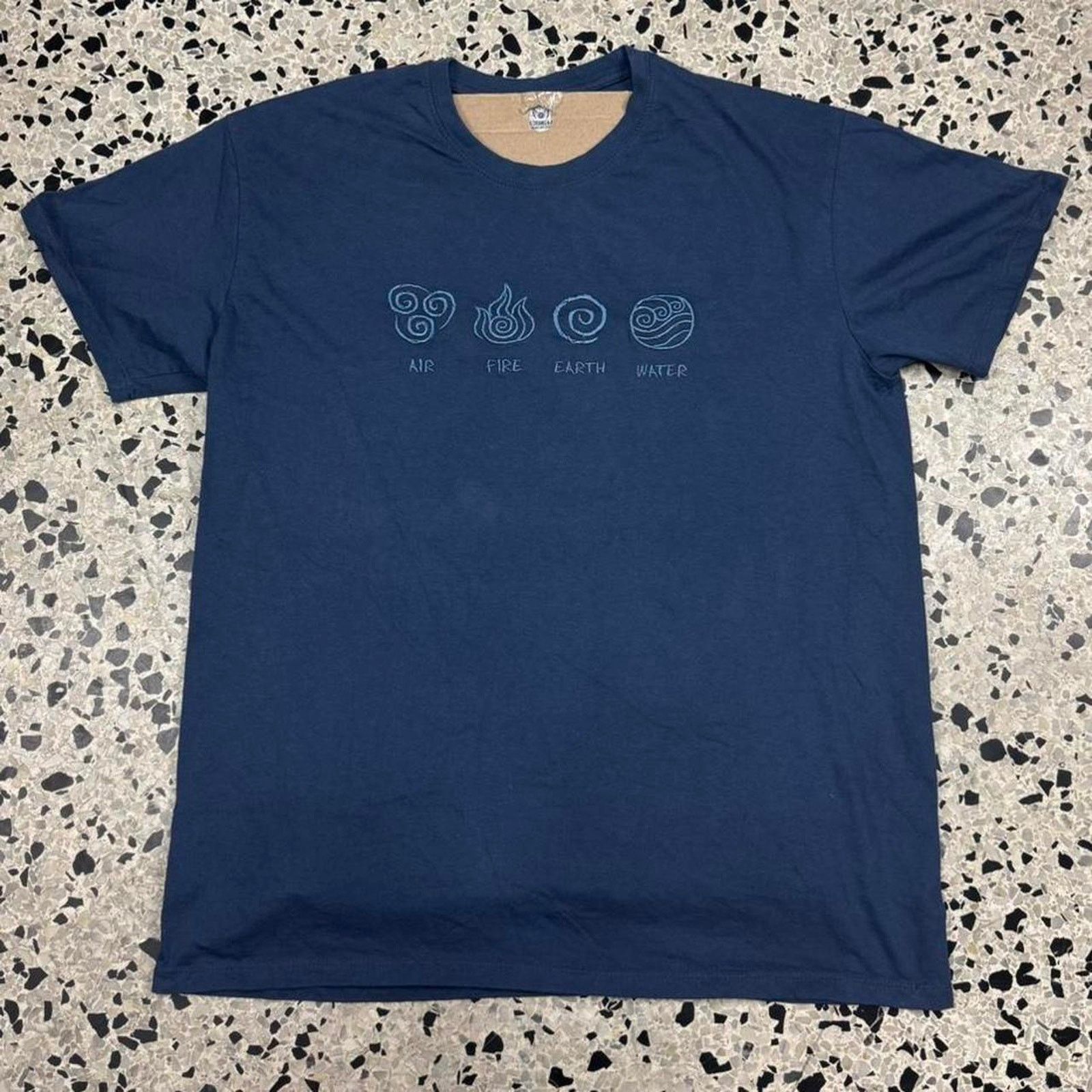 Nickelodeon × Vintage VINTAGE Y2K AIR FIRE EARTH WATER AVATAR LAST AIRBENDER TEE: Size US XL / EU 56 / 4 - 1 Thumbnail