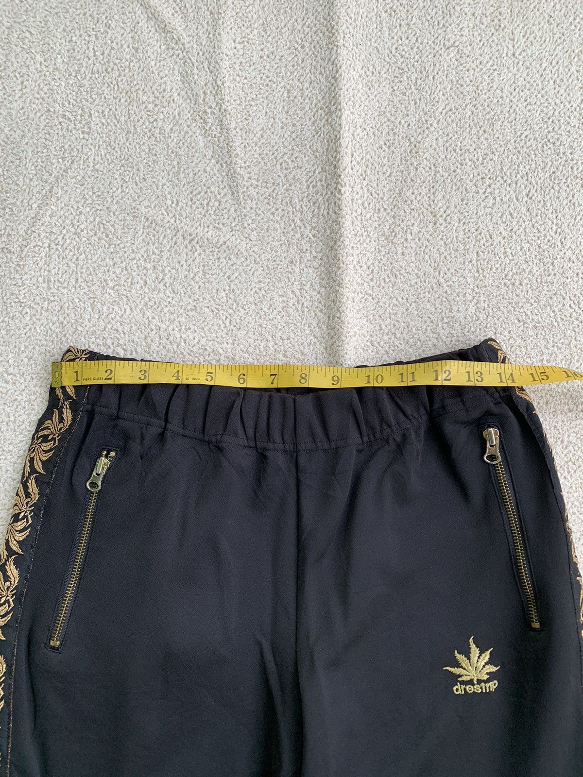 If Six Was Nine × Japanese Brand × Le Grande Bleu (L.G.B.) Drestrip Far Las Black Trackpants Size US 30 / EU 46 - 12 Thumbnail