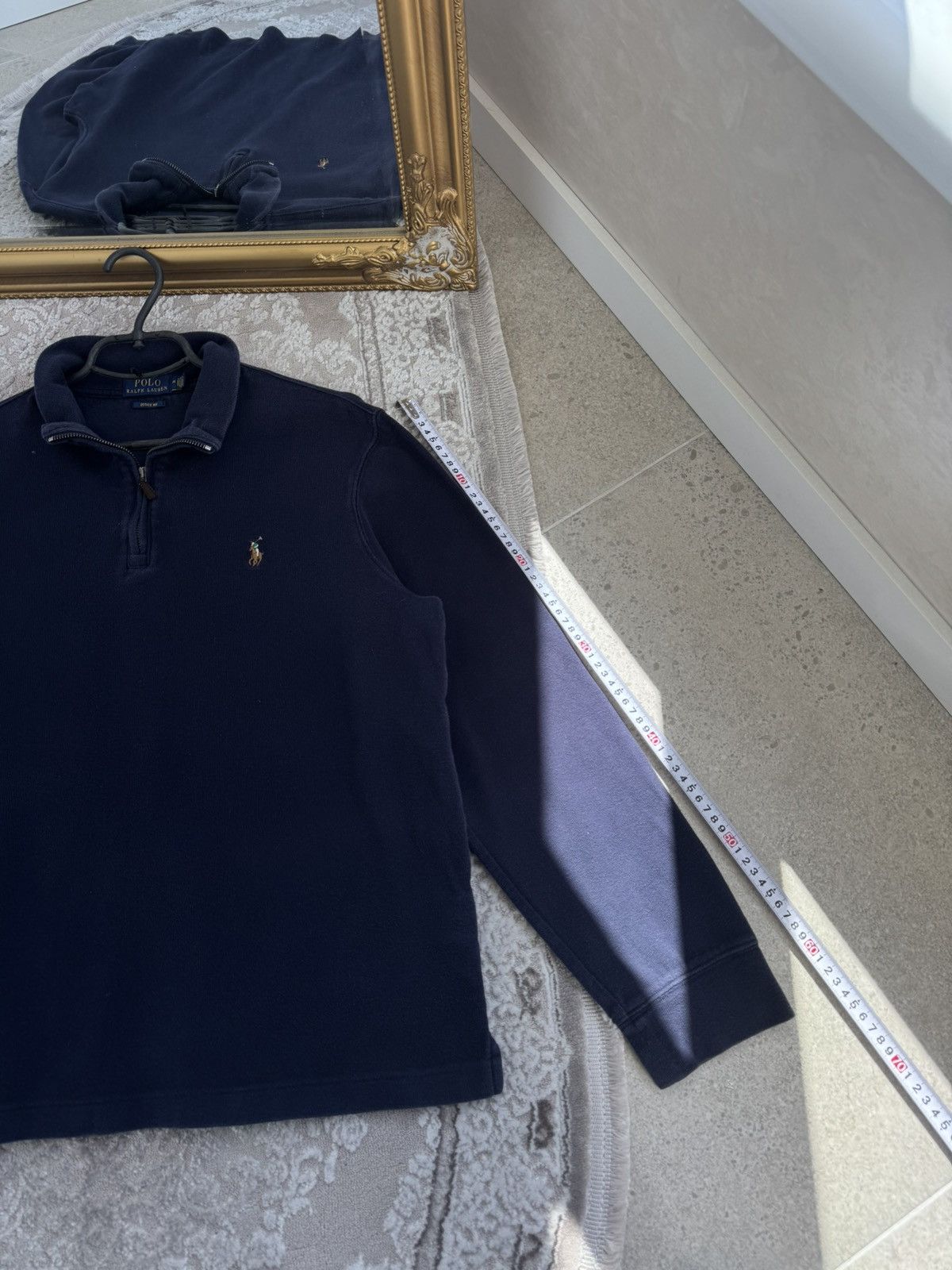 Polo Ralph Lauren Mens Vintage Polo Ralph Lauren 1/3 zip sweatshirt sweater Size US M / EU 48-50 / 2 - 8 Thumbnail
