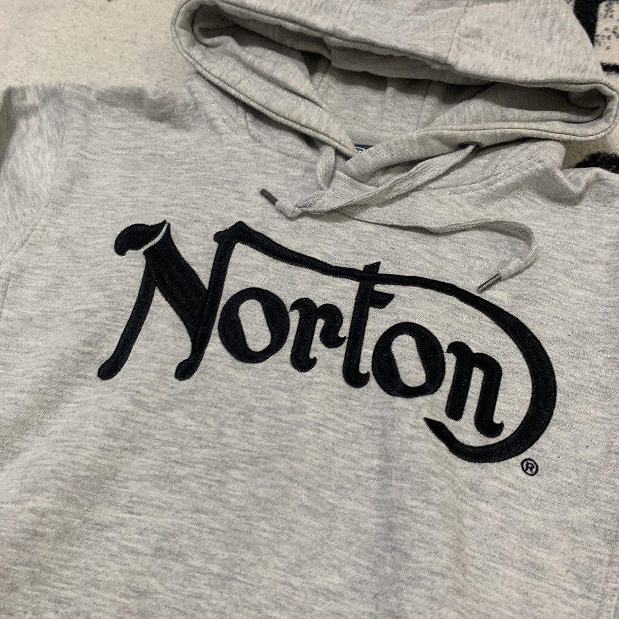 Norton Norton Motorcycle Hoodie Grey Size US M / EU 48-50 / 2 - 2 Thumbnail