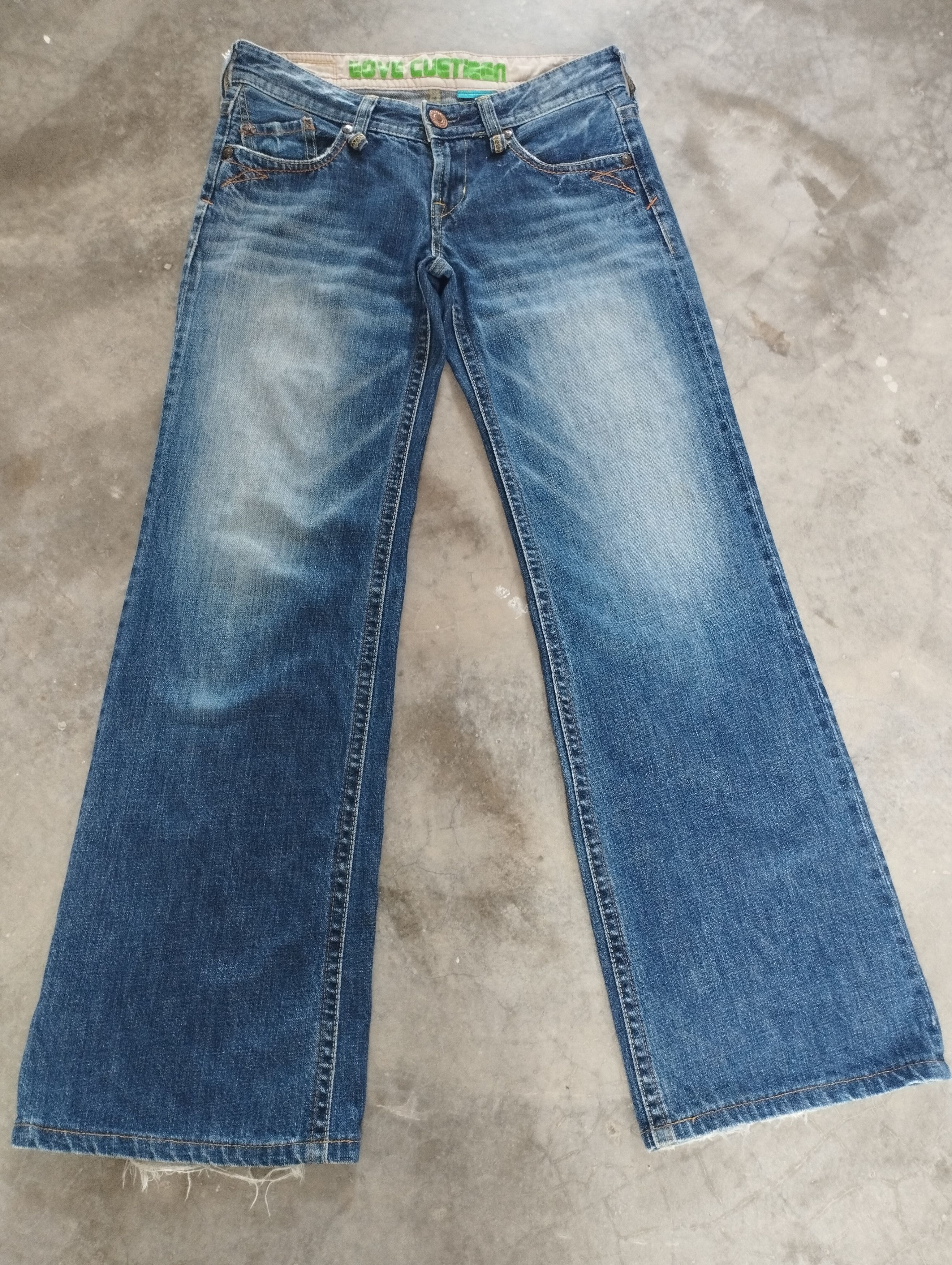 Tornado Mart Super Flare Jeans Japanese Sweet Camel Baggy Jeans Size US 28 / EU 44 - 2 Thumbnail