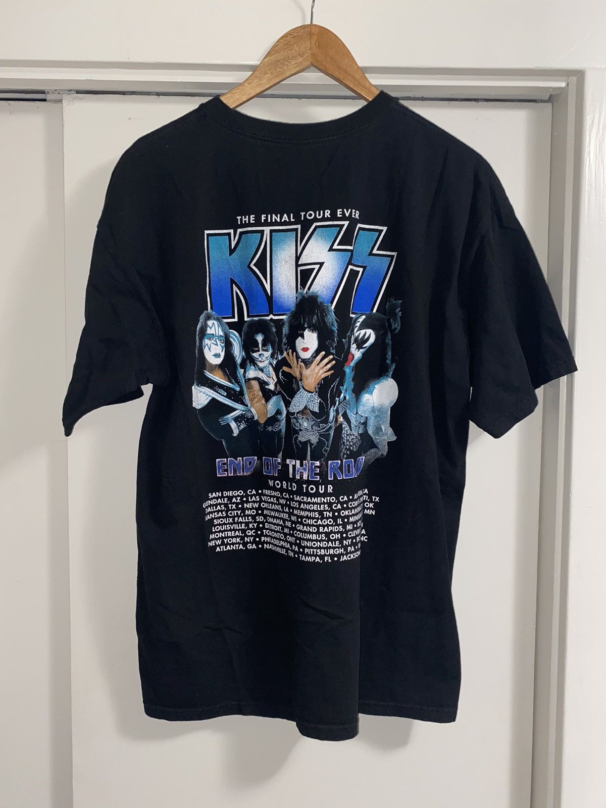 Band Tees × Vintage KISS End Of The Road Tour Shirt Size US L / EU 52-54 / 3 - 2 Thumbnail