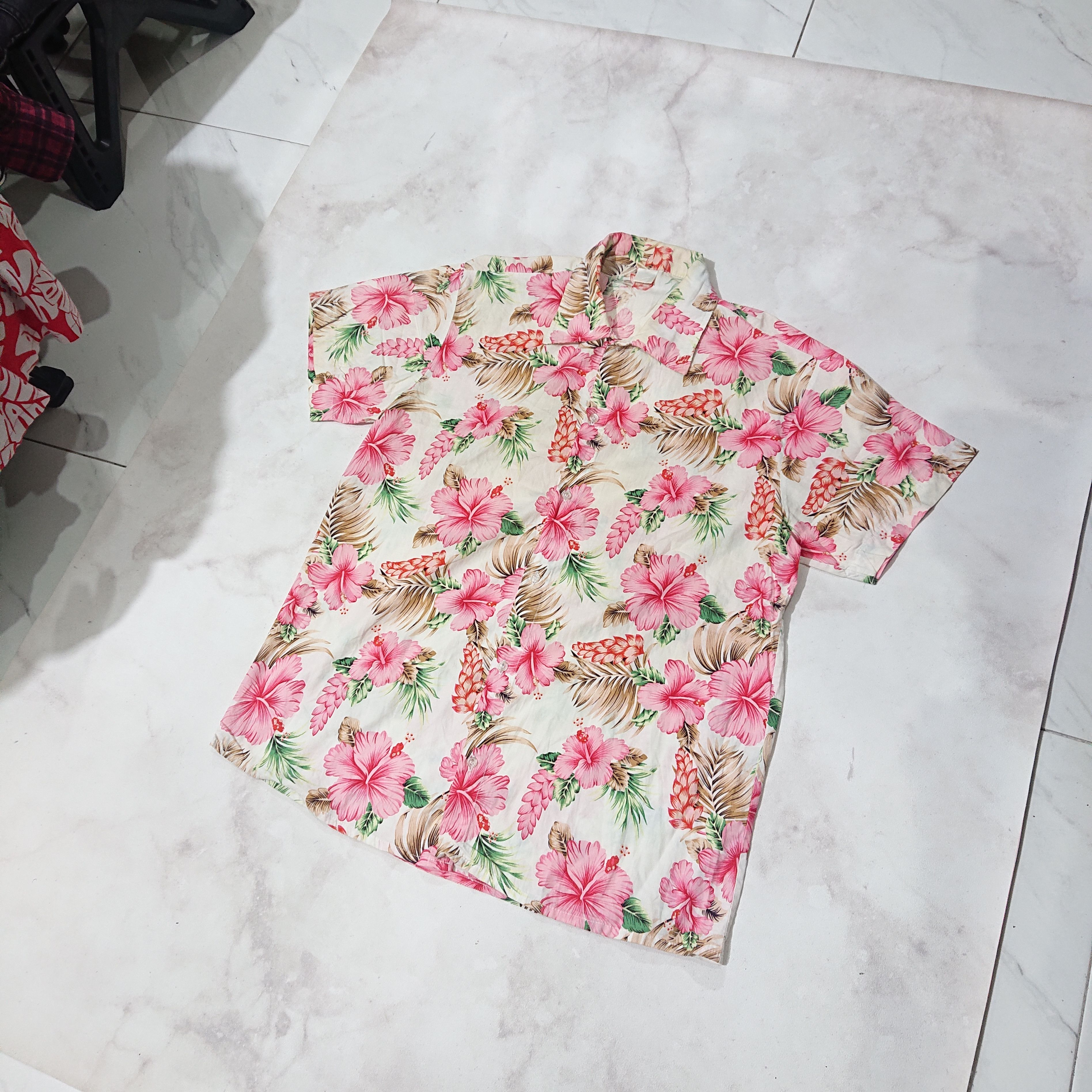 Vintage Anhelon Flowers Shirt Size US L / EU 52-54 / 3 - 2 Thumbnail