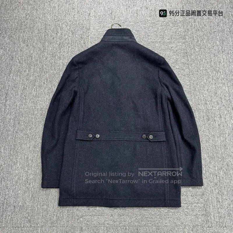 Loro Piana Loro Piana Solid Crew Neck Cashmere Coat. Size US XS / EU 42 / 0 - 2 Thumbnail