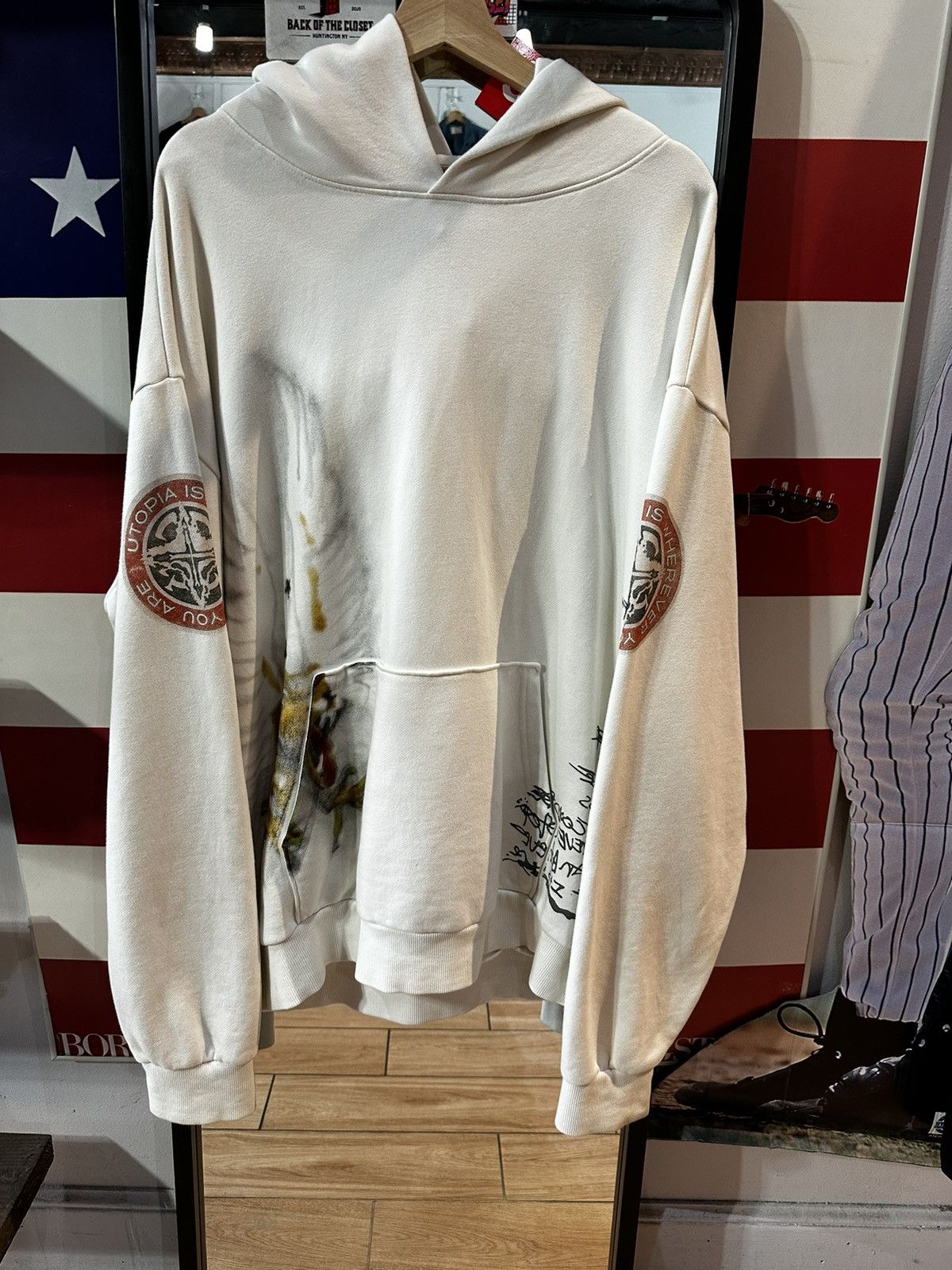 image of Travis Scott Cactus Jack Utopia in White, Men's (Size XL)