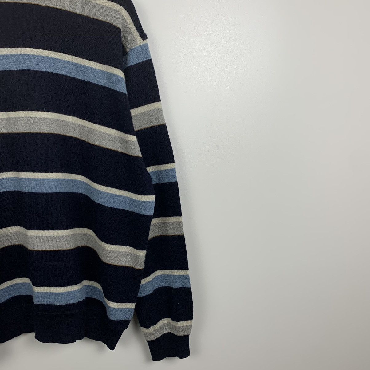 Paul & Shark Vintage Paul & Shark Striped Wool Sweater Men’s Size L Size US L / EU 52-54 / 3 - 17 Thumbnail