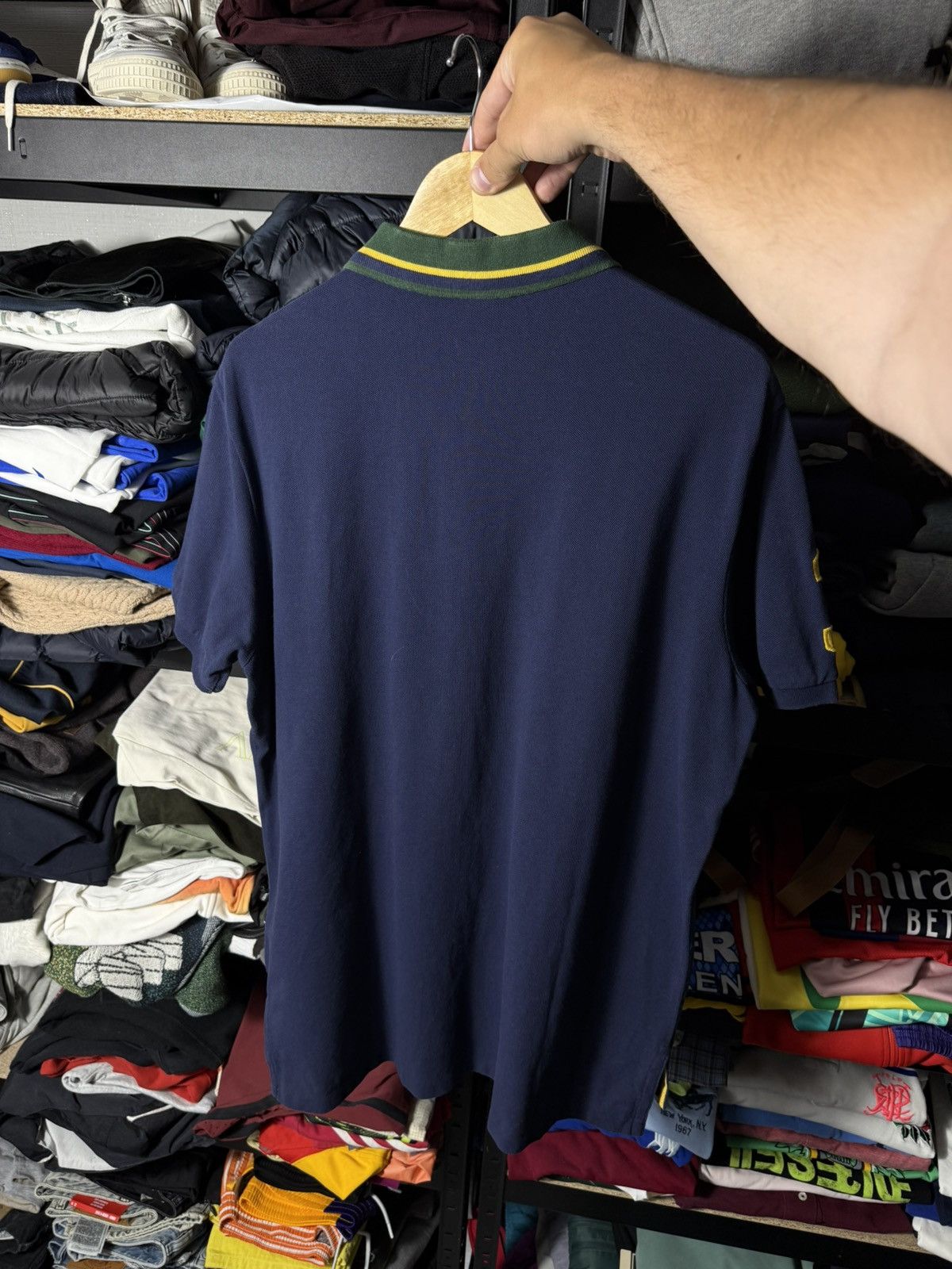 Polo Ralph Lauren Vintage Polo Ralph Lauren Big Pony 3 Polo Shirt Rugby Preppy Size US XL / EU 56 / 4 - 12 Thumbnail