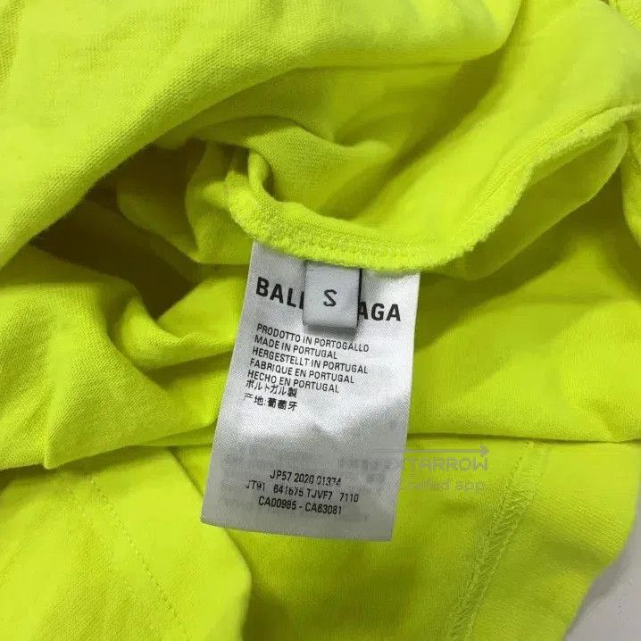Balenciaga Balenciaga Logo Print Wave Short Sleeve T. Size US S / EU 44-46 / 1 - 2 Thumbnail