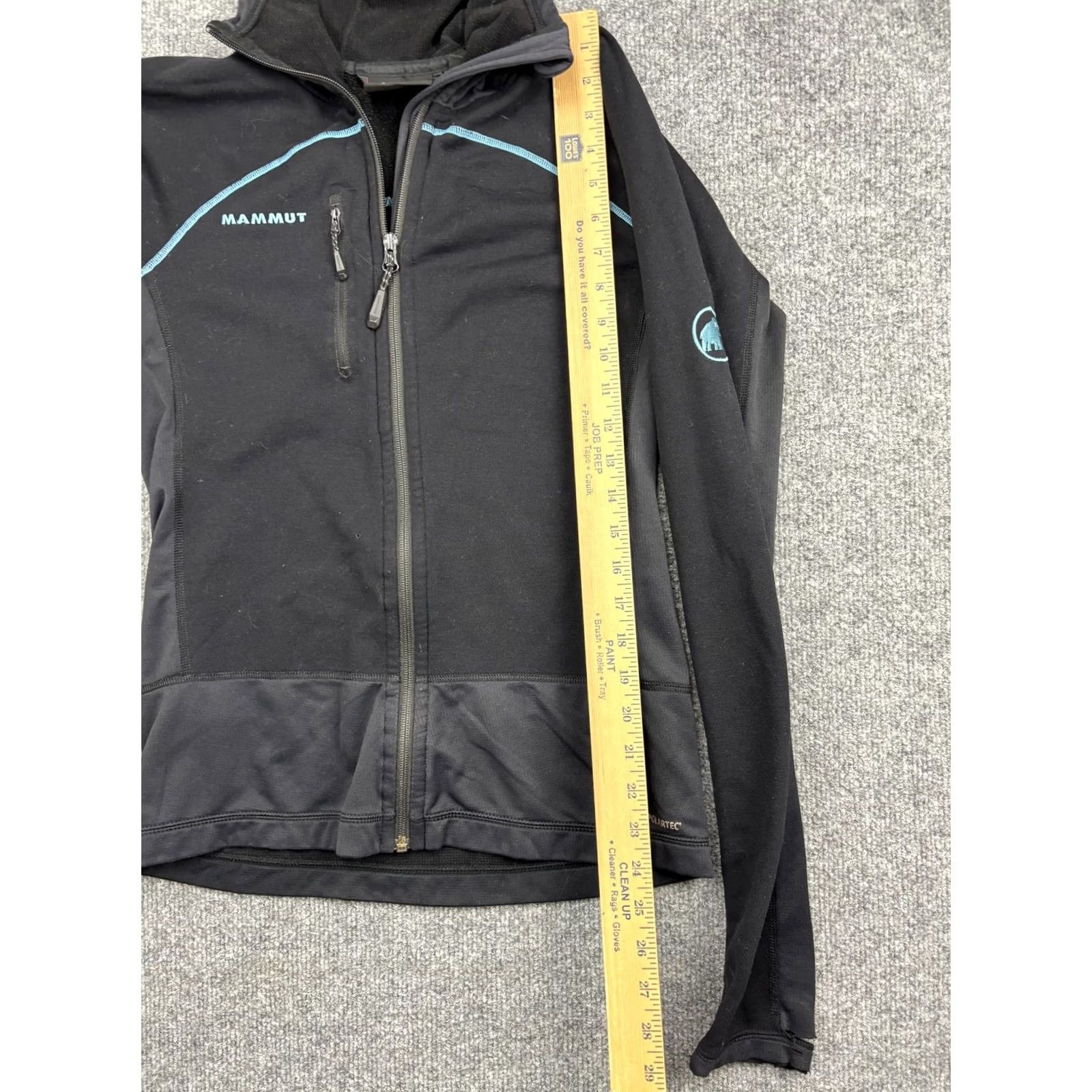 Mammut Mammut Jacket Womens Medium Black Polartec Hooded Full Zip Lightweight Activewear Layering (No N/A) Size M / US 6-8 / IT 42-44 - 5 Thumbnail