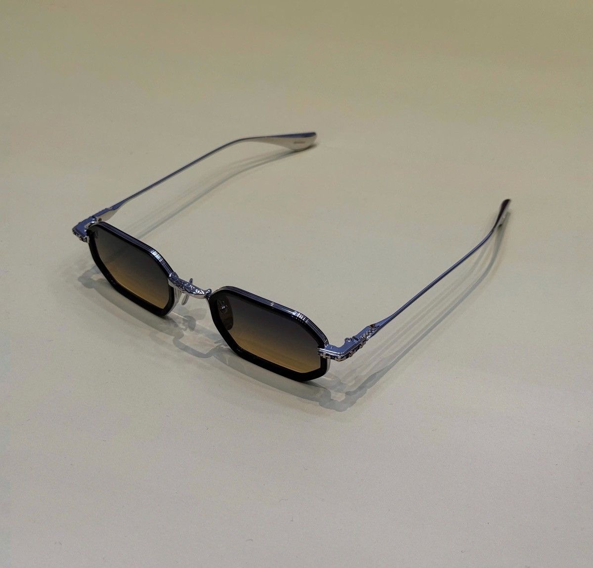Chrome Hearts CHROME HEARTS STYLIDA BLACK/SHINY SILVER-SUN Size ONE SIZE - 1 Thumbnail