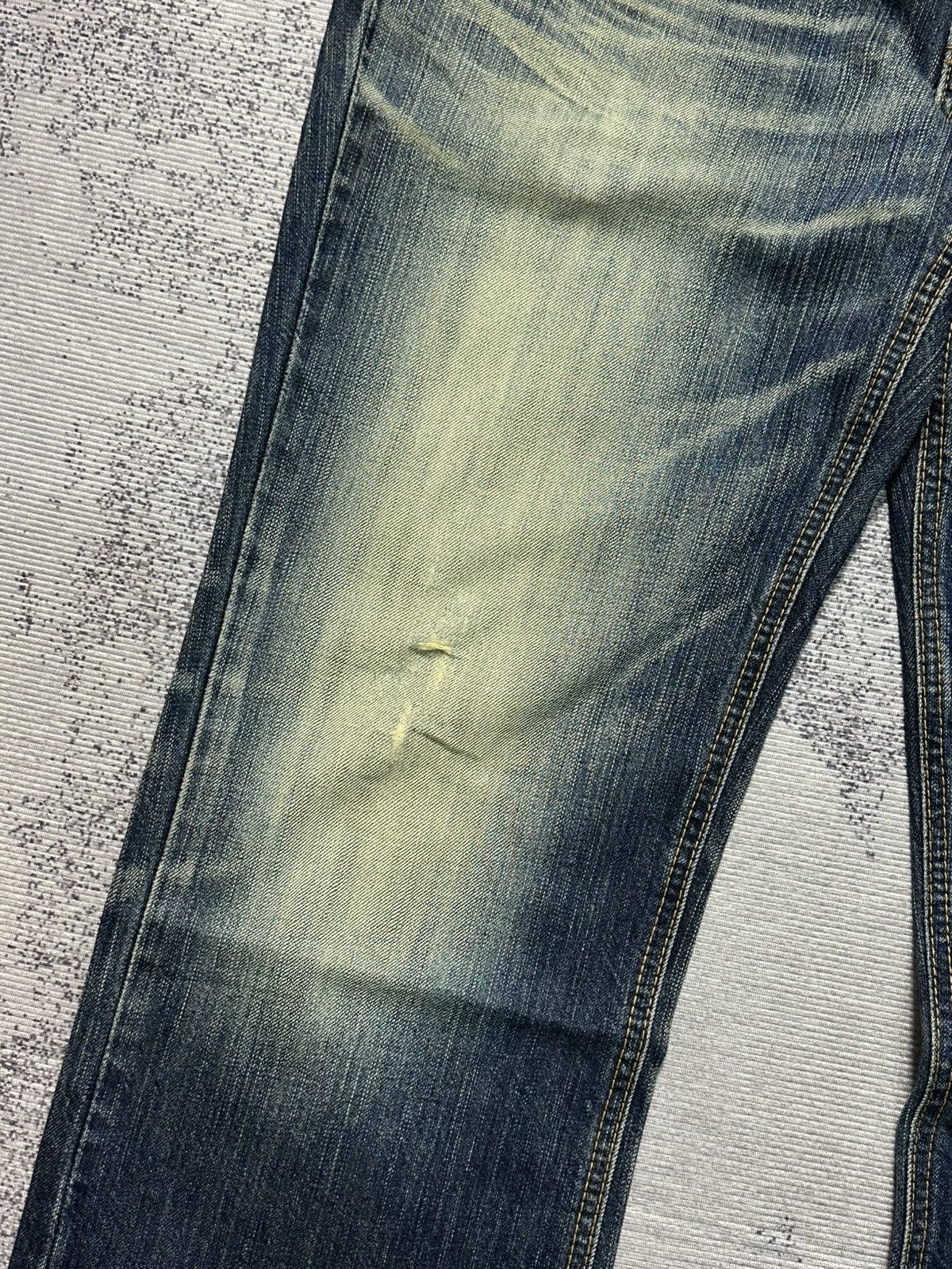 Edwin Edwin 503 Blue Trip Washed Bobcut Denim Size US 32 / EU 48 - 6 Thumbnail