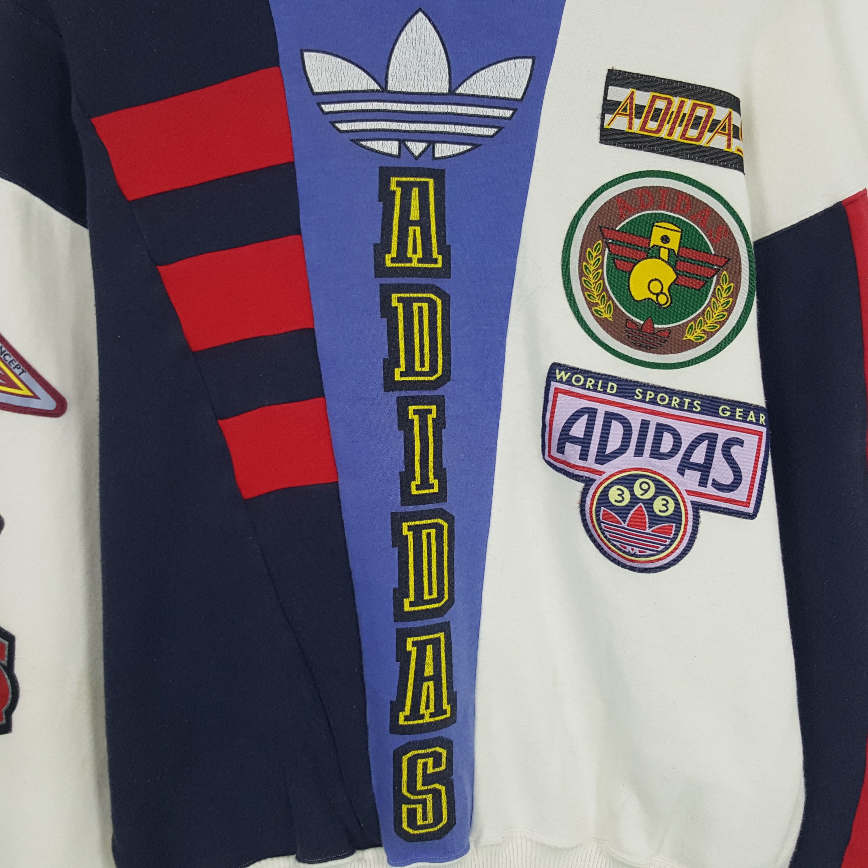 Adidas × Vintage Vintage Adidas Racing Sweatshirt Size US M / EU 48-50 / 2 - 2 Thumbnail