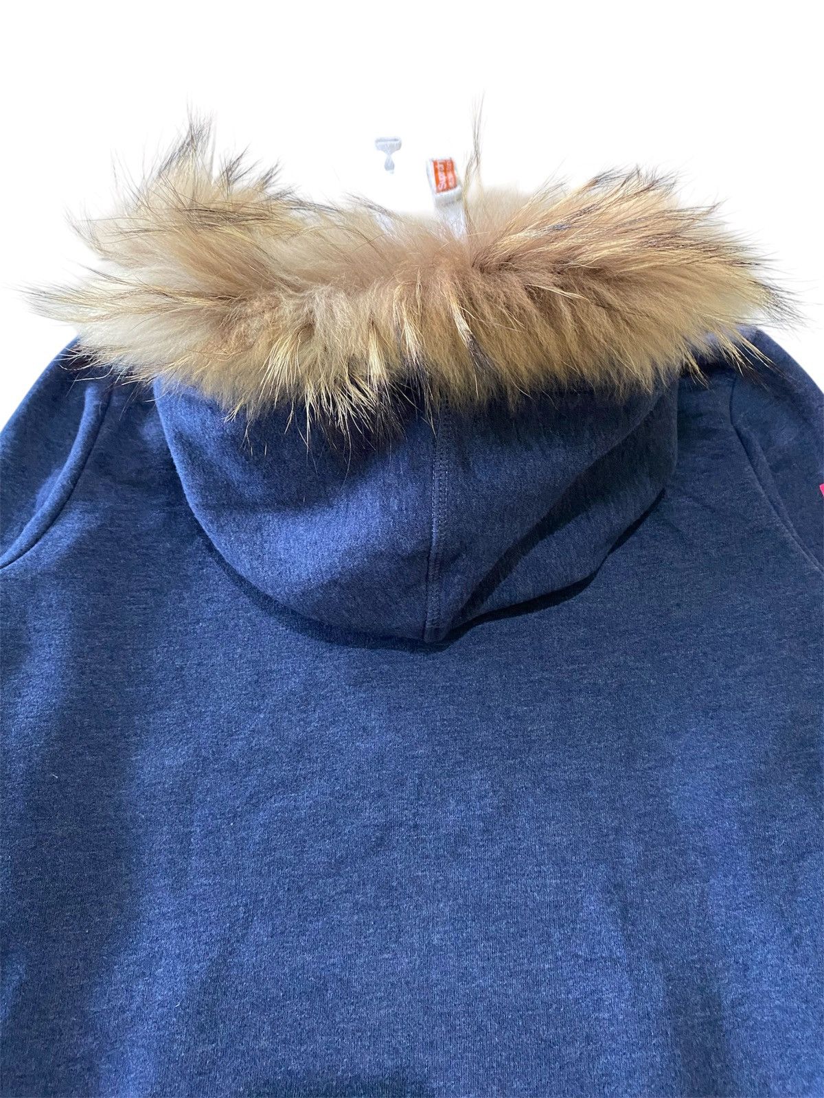 Japanese Brand Fur SuperDry Vintage Pullover Hoodie Big Logo Japan Style Size S / US 4 / IT 40 - 10 Thumbnail