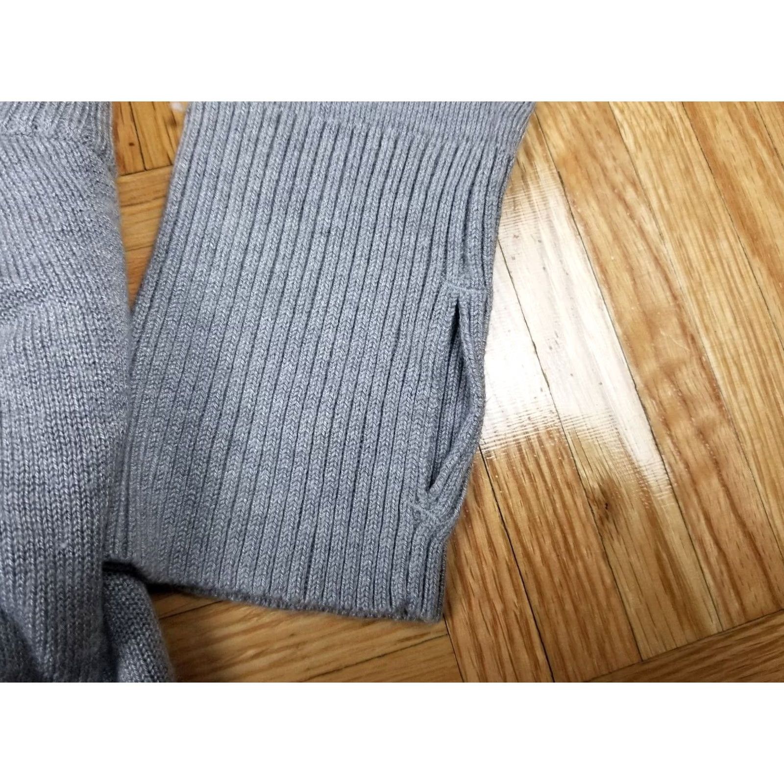 Lululemon VINTAGE Lululemon CARDIGAN Gray Womens 10 Long Open Front Wrap Yoga Blend Coat Style Overcoat Womens Size L / US 10 / IT 46 - 5 Thumbnail