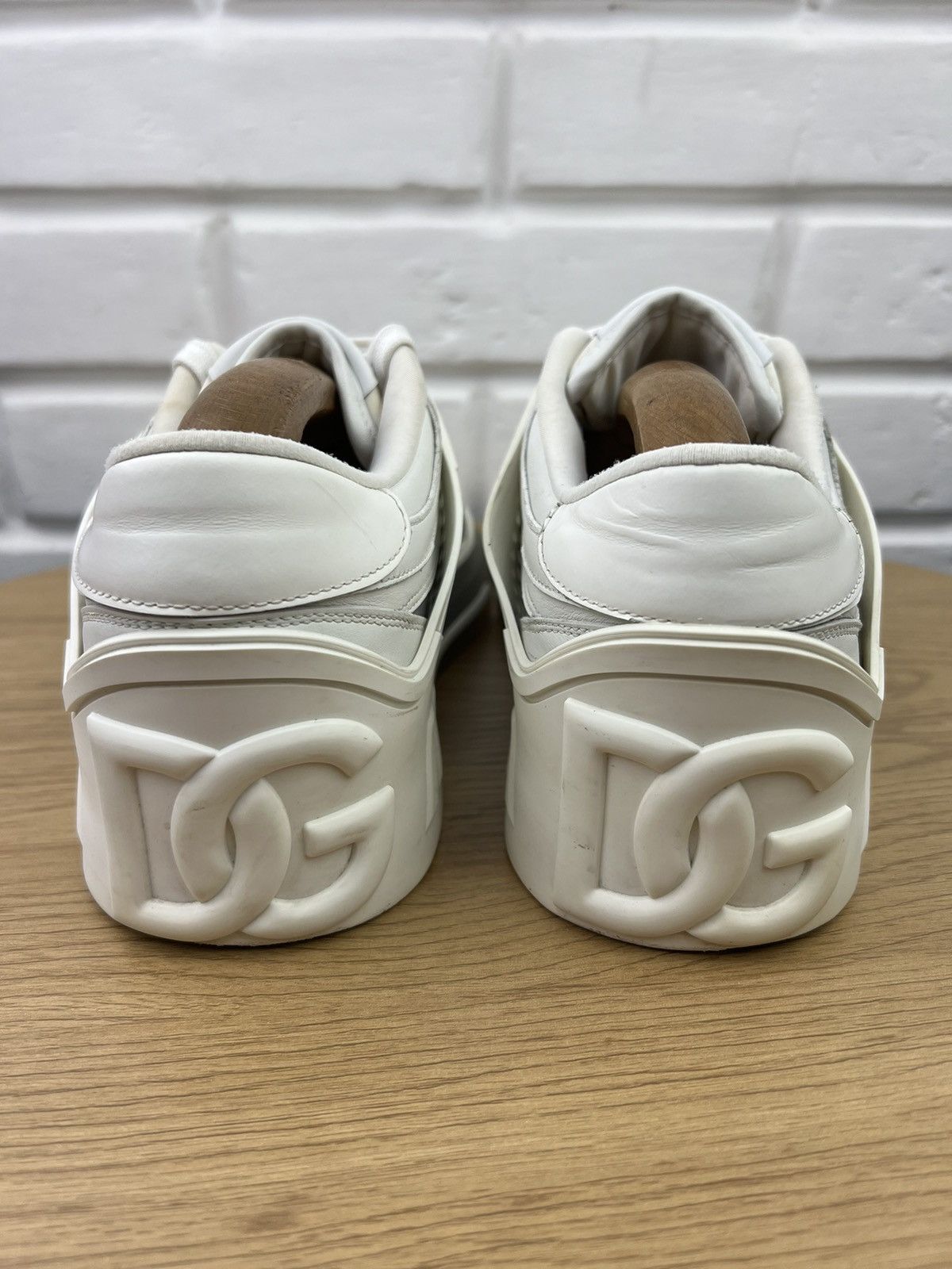 Dolce & Gabbana DOLCE&GABBANA Sneakers Leather Shoes Custom 2.Zero DG Logo Size US 8.5 / EU 41-42 - 10 Thumbnail