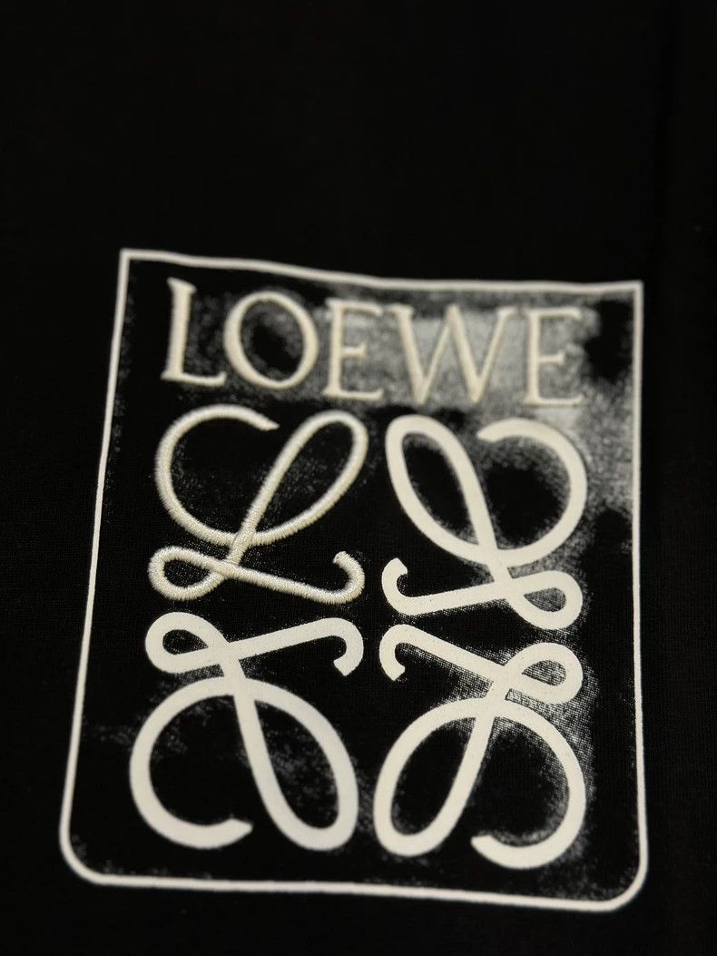 Loewe LOEWE Printed fake pocket off shoulder T-shirt Size M / US 6-8 / IT 42-44 - 3 Thumbnail