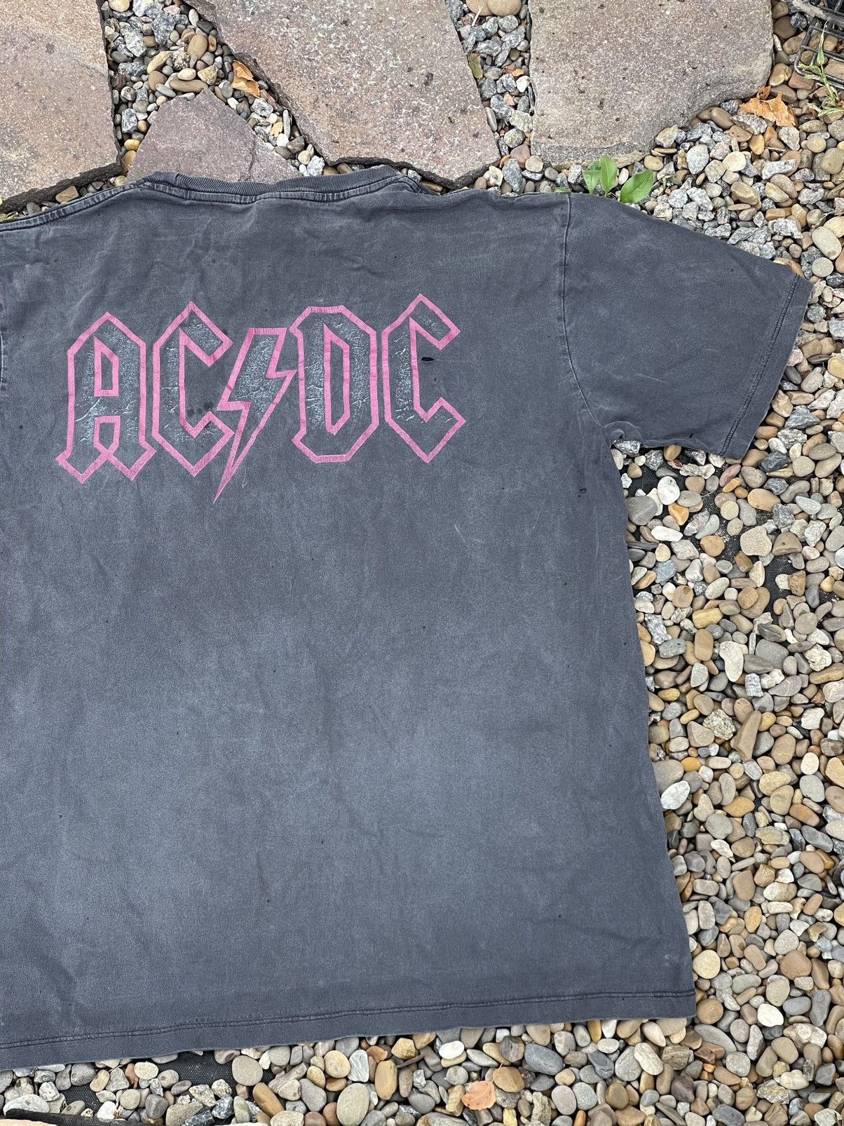 AC/DC 90’s AC/DC Vintage Hells Bells Distressed T-shirt Tee Size US L / EU 52-54 / 3 - 14 Thumbnail