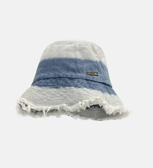 Japanese Brand Honjoh x Maezo Unisex Denim Bucket Hats Size ONE SIZE - 5 Thumbnail