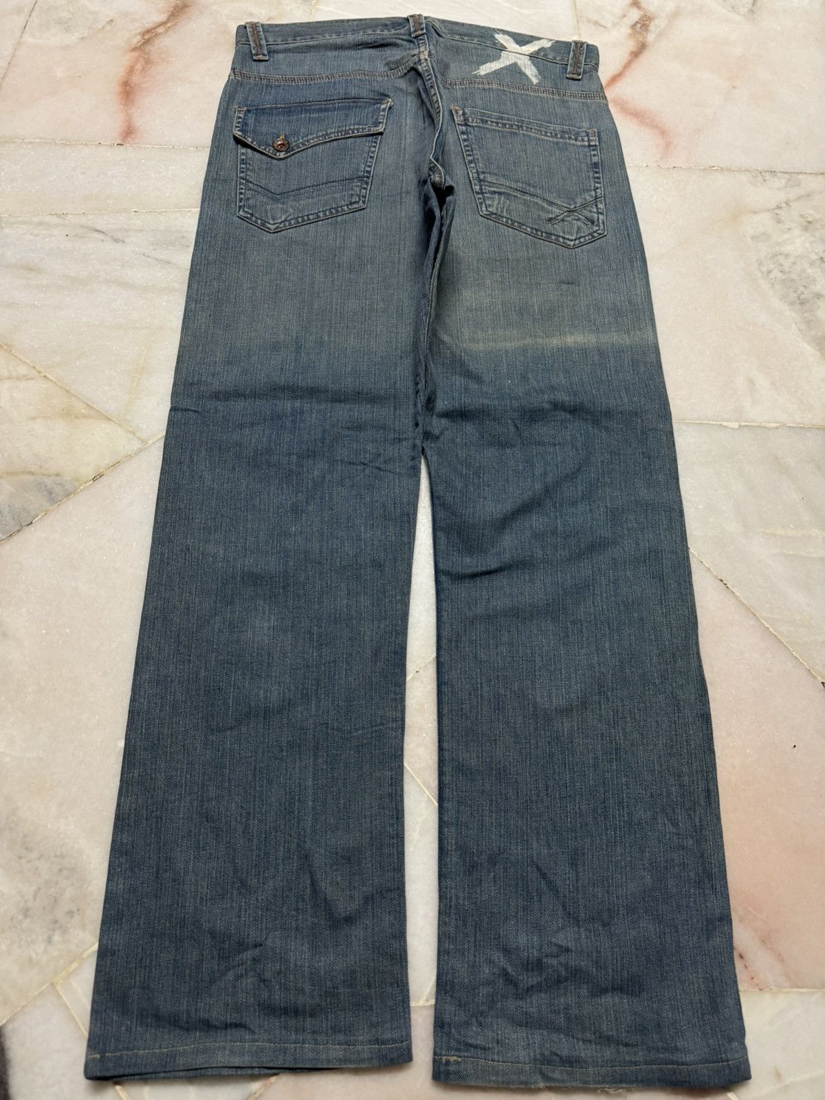 Billabong 💥FLARED💥VINTAGE BILLABONG RUSTY MUD-WASHED CLASSIC BOOTCUT Size US 32 / EU 48 - 14 Thumbnail