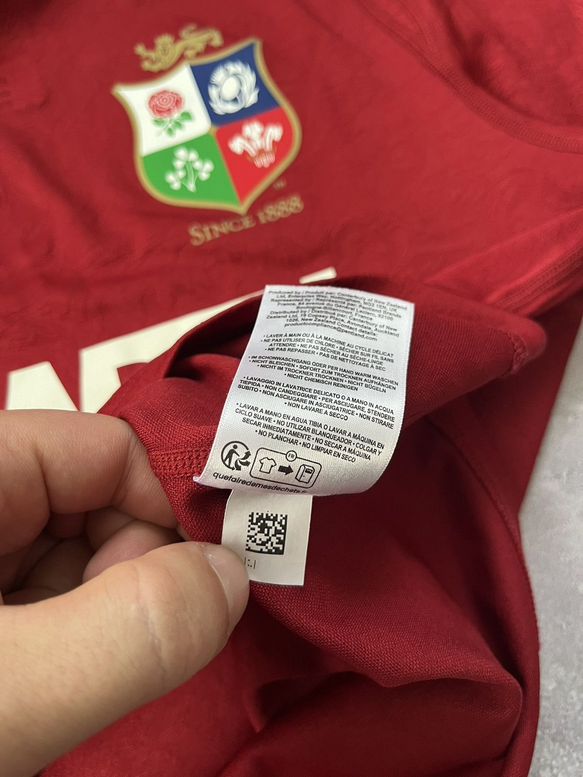 Canterbury of New Zealand British & Irish Lions Australia2025 Jersey Rugby Canterbury Size US M / EU 48-50 / 2 - 8 Thumbnail