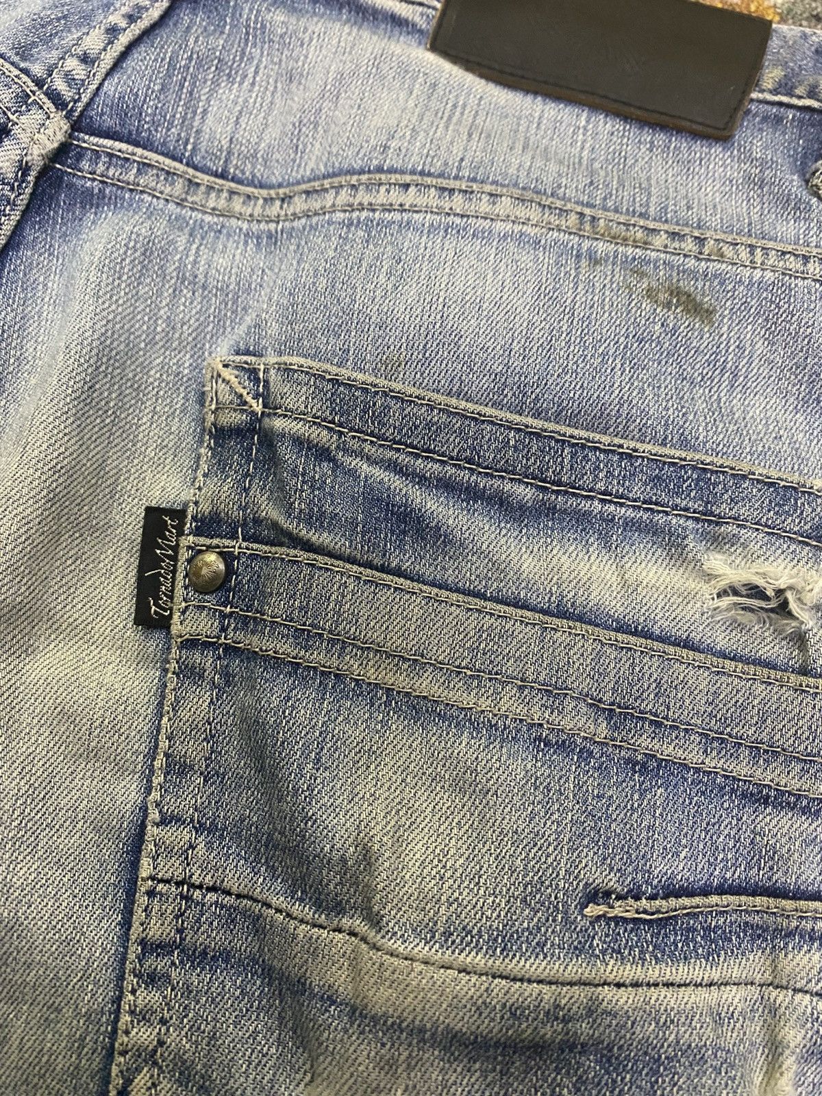 If Six Was Nine × Tornado Mart Vintage Tornado Mart Flared Denim Size US 32 / EU 48 - 14 Thumbnail