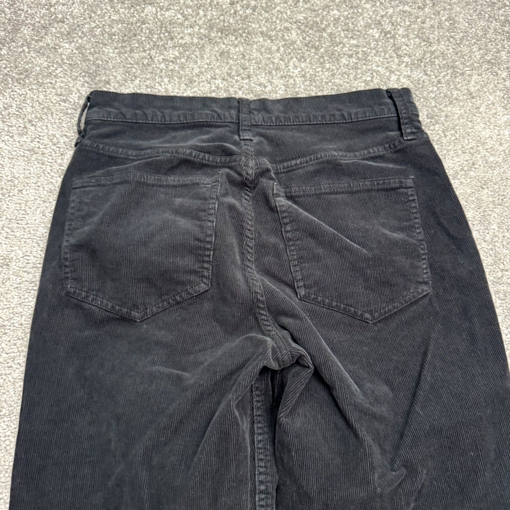 J.Crew J. Crew Black High Rise Corduroy Pants Bootcut Women 27 Petite Regular Stretch Casual Vintage: No Size 27" / US 4 / IT 40 - 5 Thumbnail