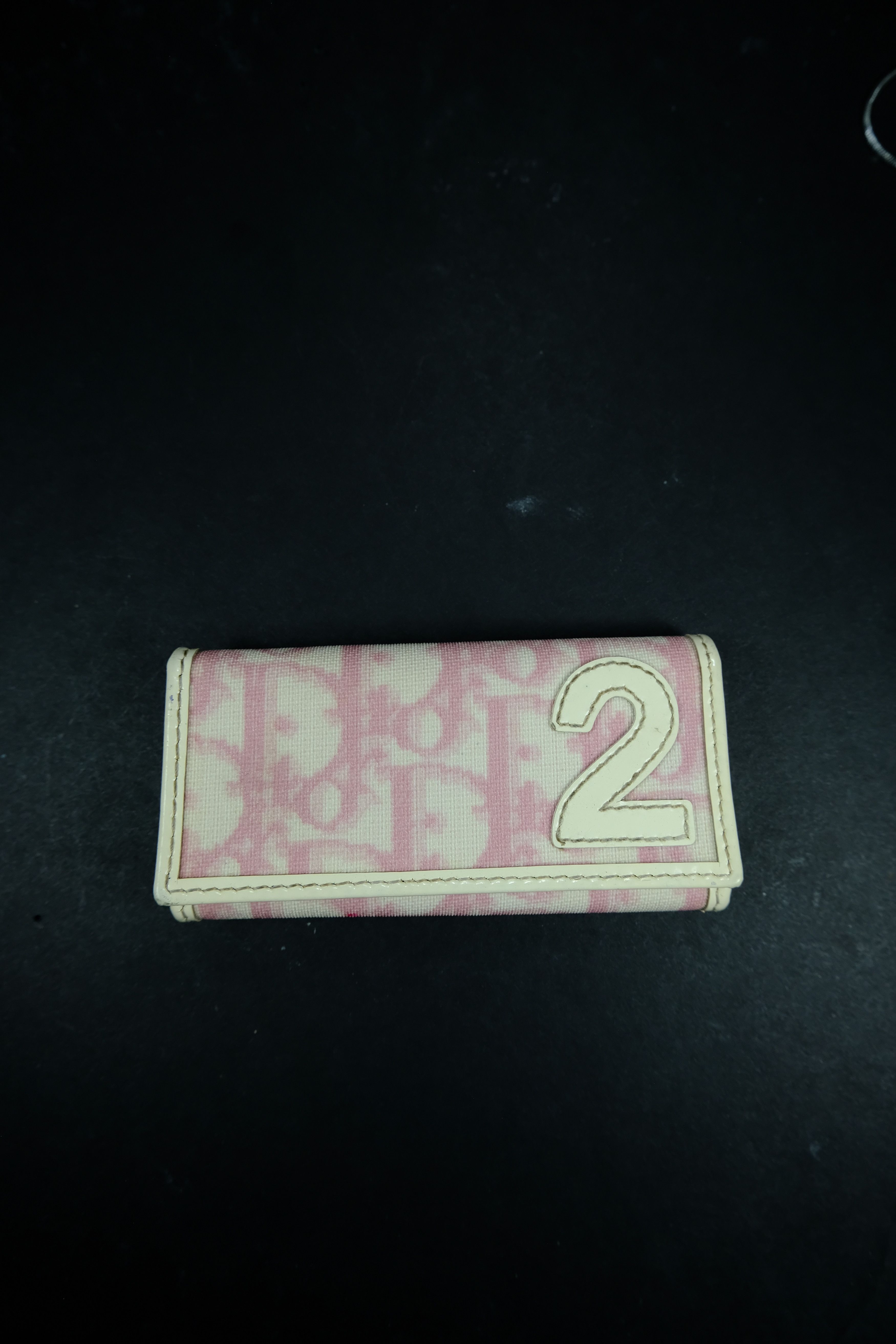 Dior Trotter Pink Card / Key Holder Size ONE SIZE - 1 Thumbnail