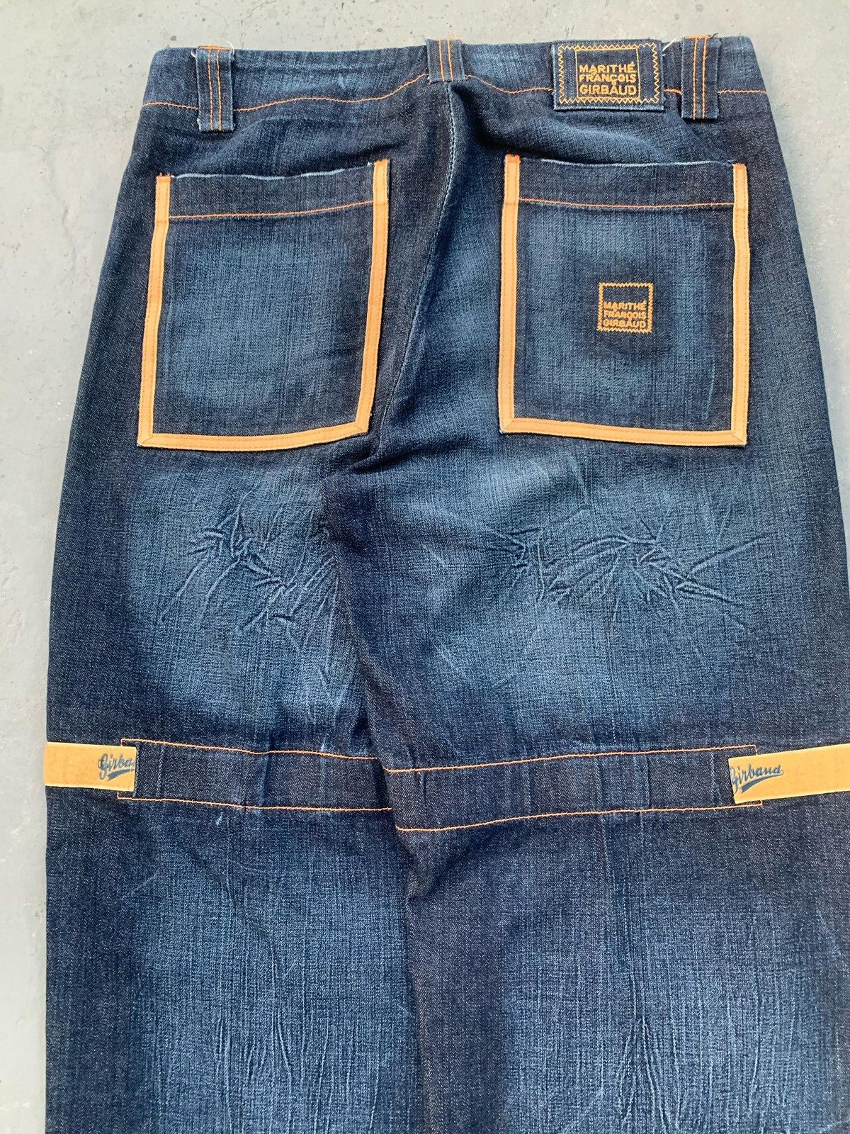 Marithe + Francois Girbaud Rare marithe francois girbaud baggy jeans Size US 36 / EU 52 - 2 Thumbnail