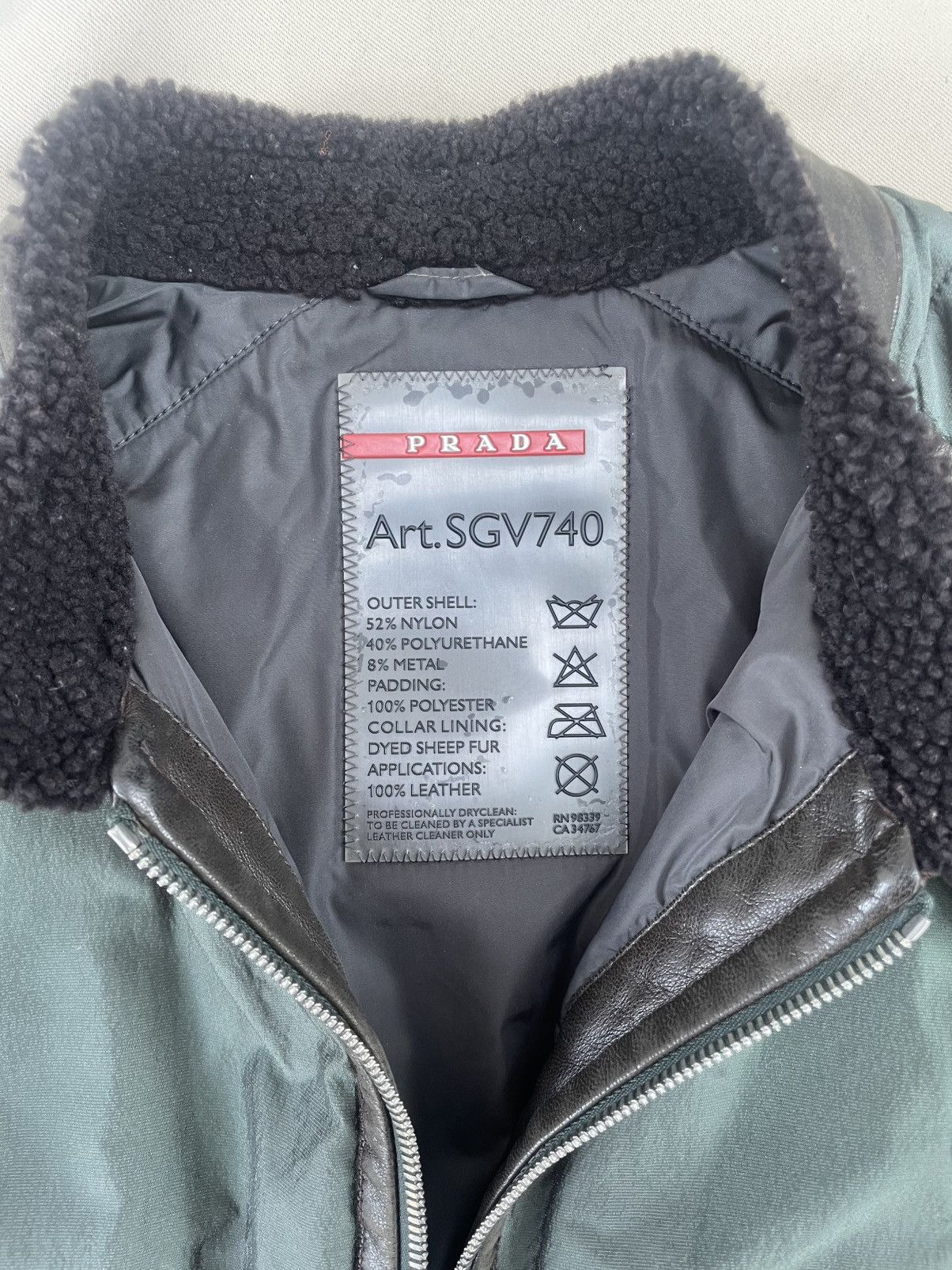 Prada Prada luna rossa metallic jacket Size US M / EU 48-50 / 2 - 6 Thumbnail