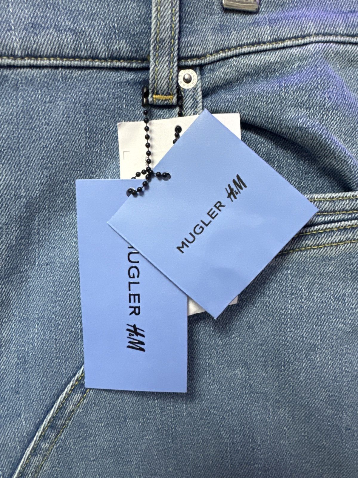 H&M × Mugler H&M Mugler Jeans Size 36" / US 14 / IT 50 - 4 Thumbnail