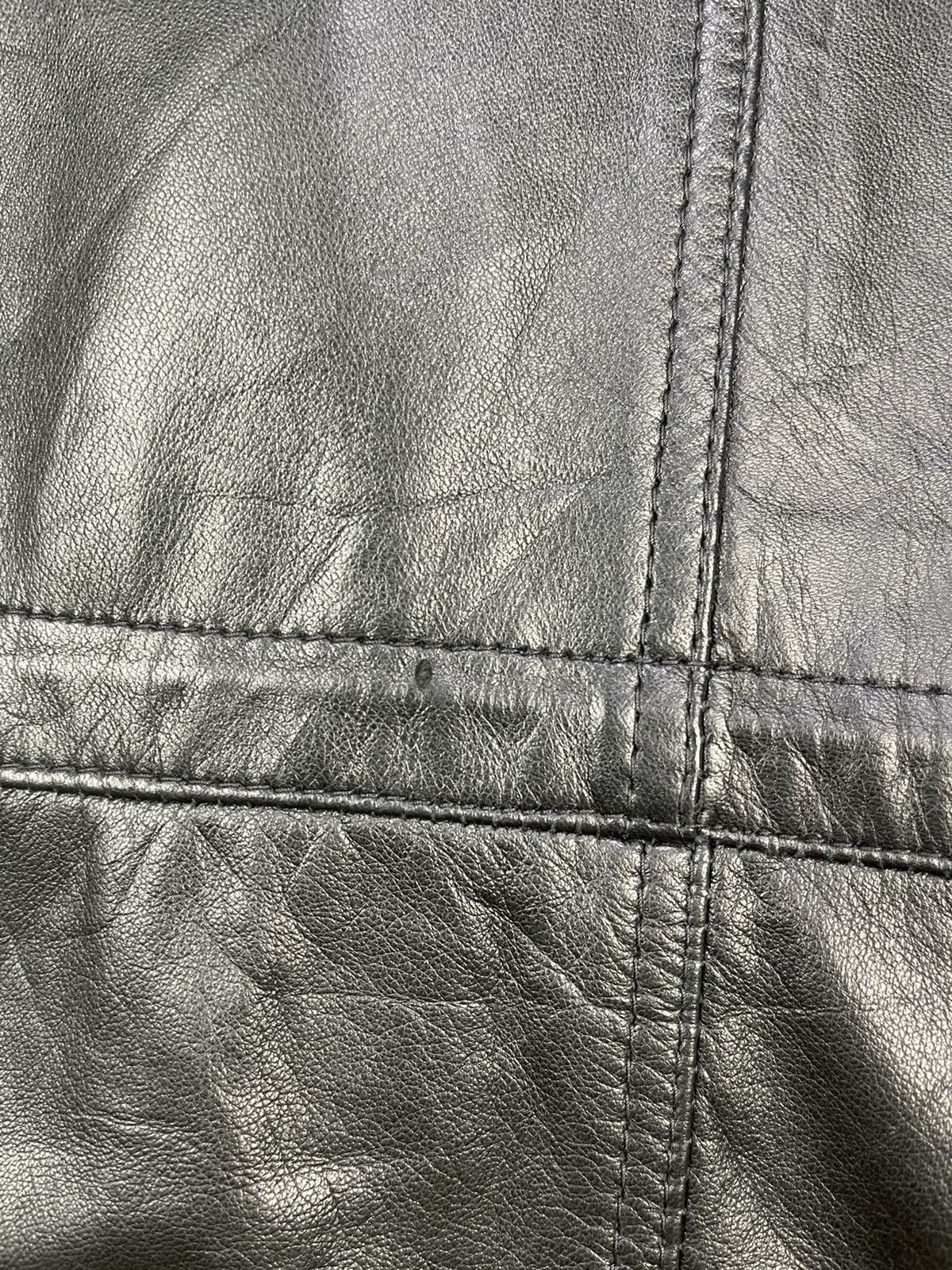 Genuine Leather Vtg Volare Calf Skin Military Leather Mantel Jackets Size US L / EU 52-54 / 3 - 18 Thumbnail