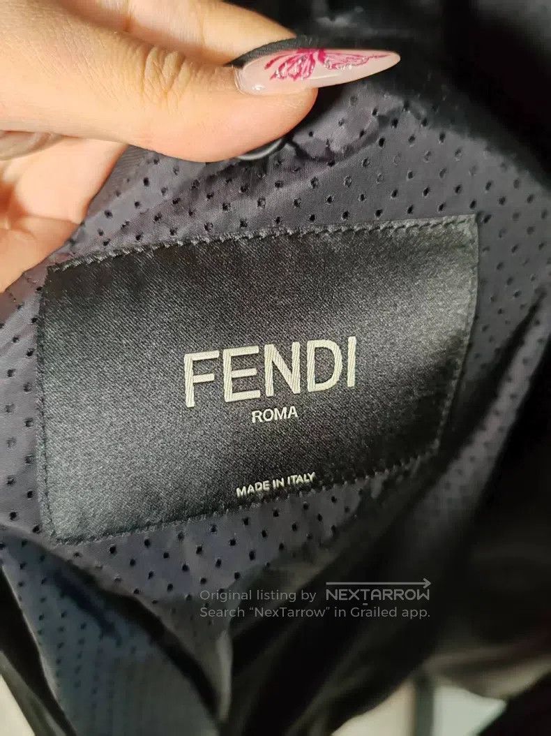 Fendi Fendi Double F Logo Zip-Up Jacket Size US M / EU 48-50 / 2 - 4 Thumbnail