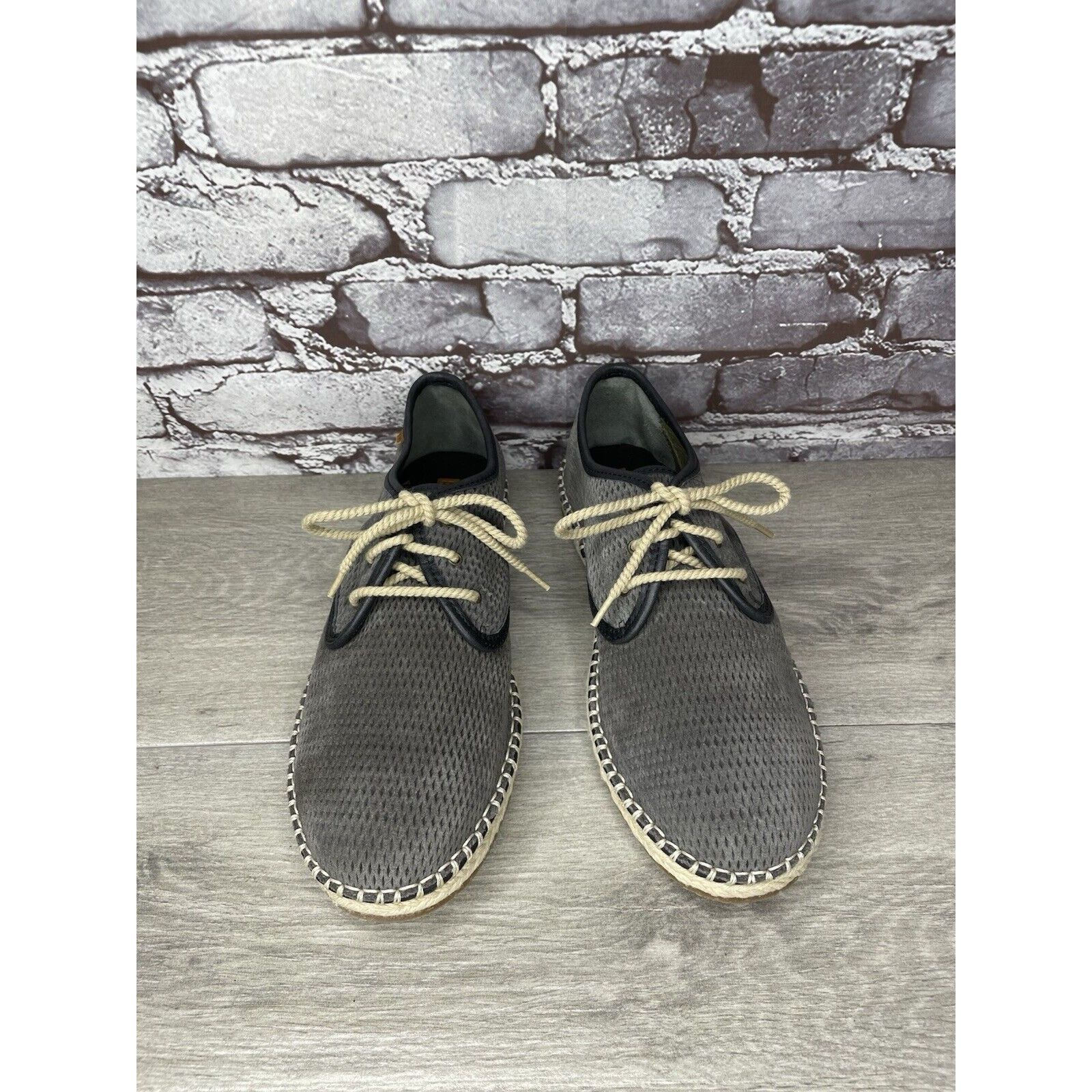 Other El Naturalista Gray Suede Leather Oxfords Lace Up Sneakers S Size US 8 / EU 41 - 11 Thumbnail