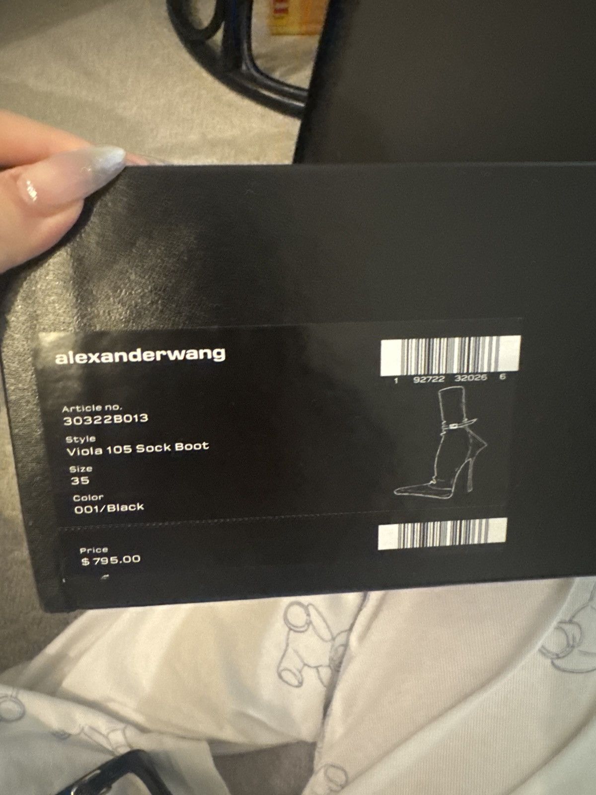 Alexander Wang ALEXANDER WANG Viola 105 Sock Boots Size US 5 / IT 35 - 7 Thumbnail