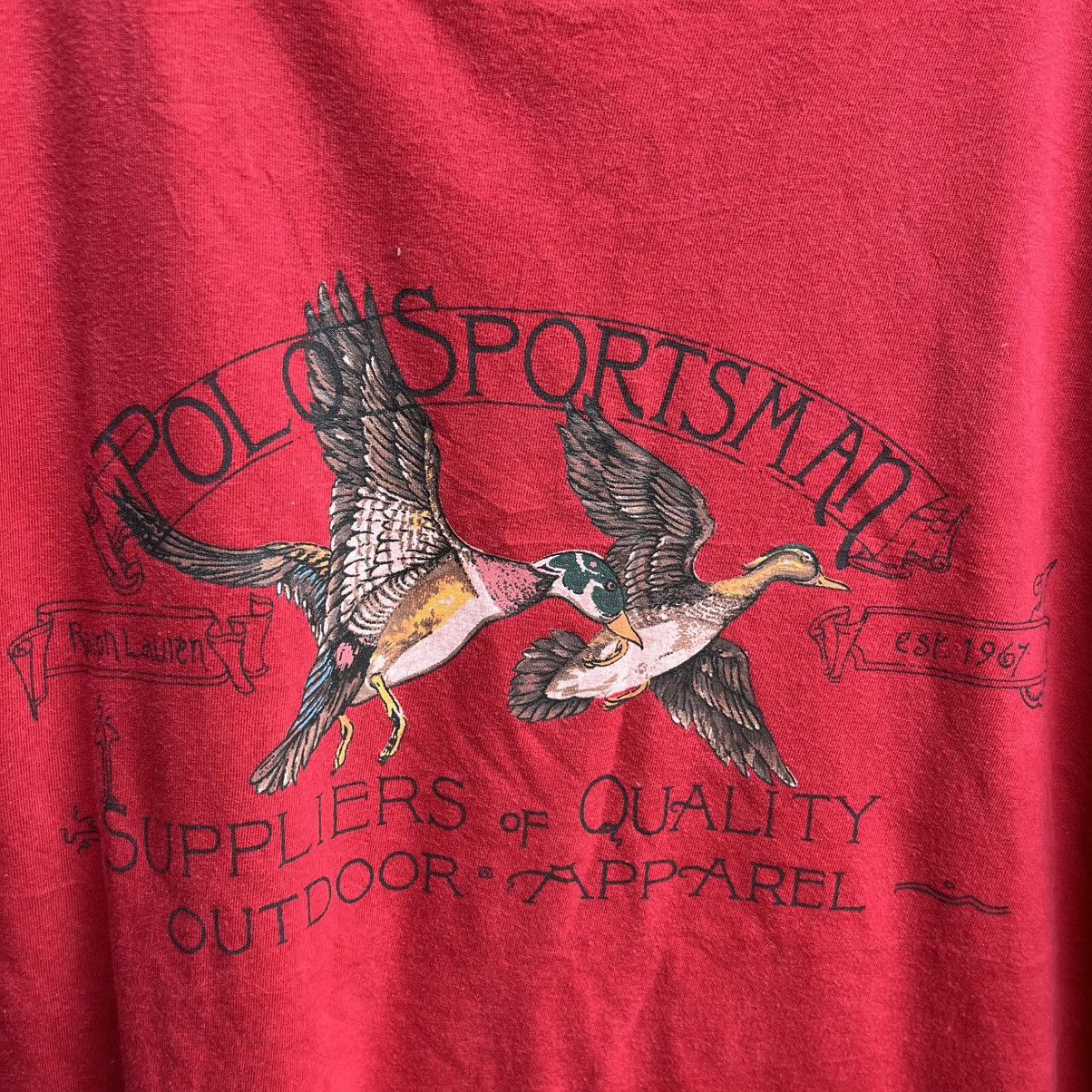 Polo Ralph Lauren Vintage POLO SPORTSMAN tee ralph lauren Size US L / EU 52-54 / 3 - 3 Thumbnail