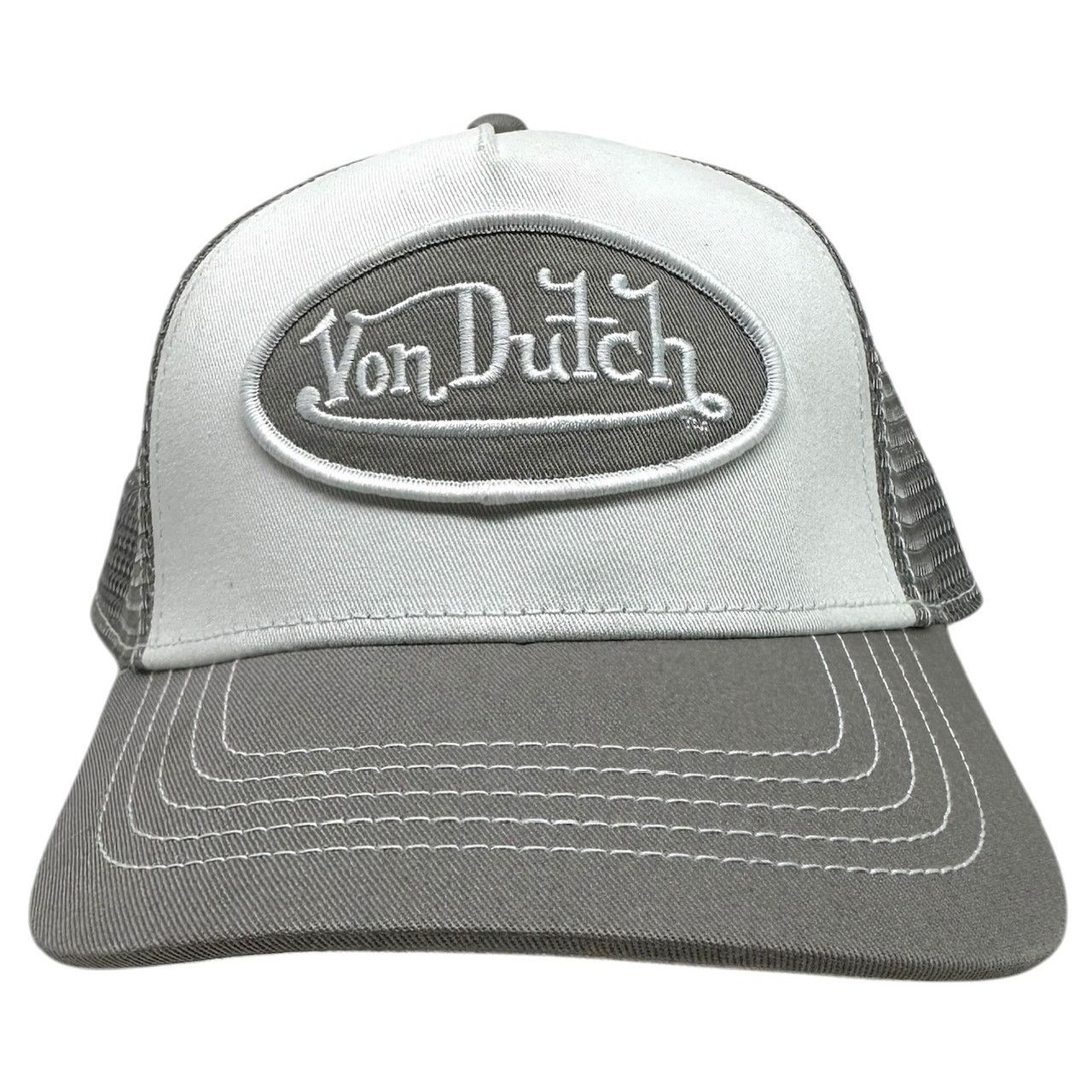 Von Dutch Von Dutch Trucker Hat Grey/White Snapback Cap Size ONE SIZE - 2 Thumbnail