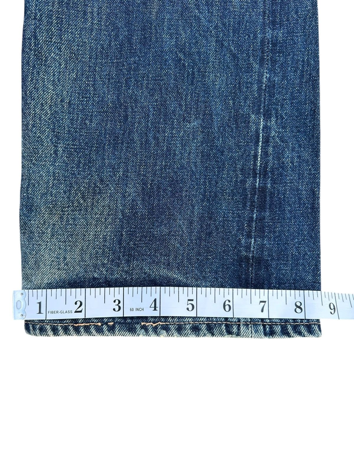 Kapital Thrashed Vintage Studio Dartisan Selvedge Denim Jeans Size US 31 - 24 Thumbnail