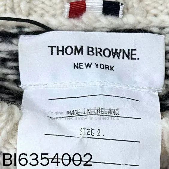 Thom Browne Thom Browne Fair Isle Knit Sweater. Size US M / EU 48-50 / 2 - 5 Thumbnail