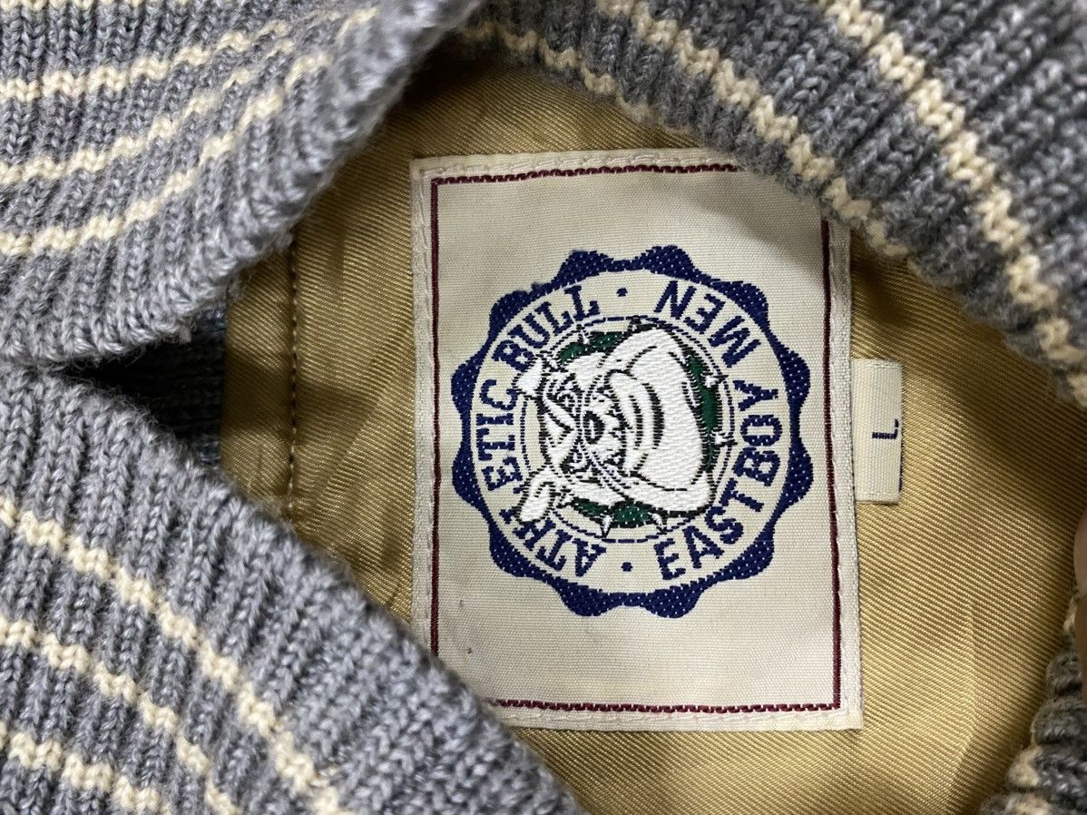 Vintage Vtg EastBoy Men Atheletic Bull Varsity Jacket Size US L / EU 52-54 / 3 - 8 Thumbnail