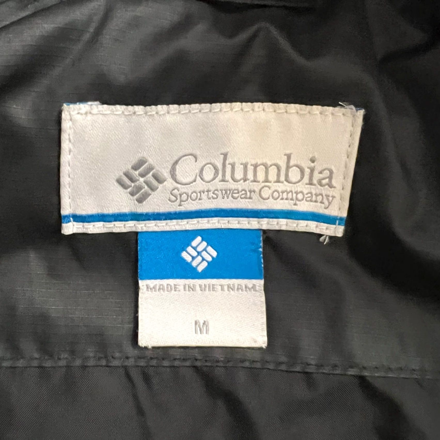 Vintage Columbia Puffer Jacket Womens Medium Black Hooded Long Down Coat Size M / US 6-8 / IT 42-44 - 7 Thumbnail